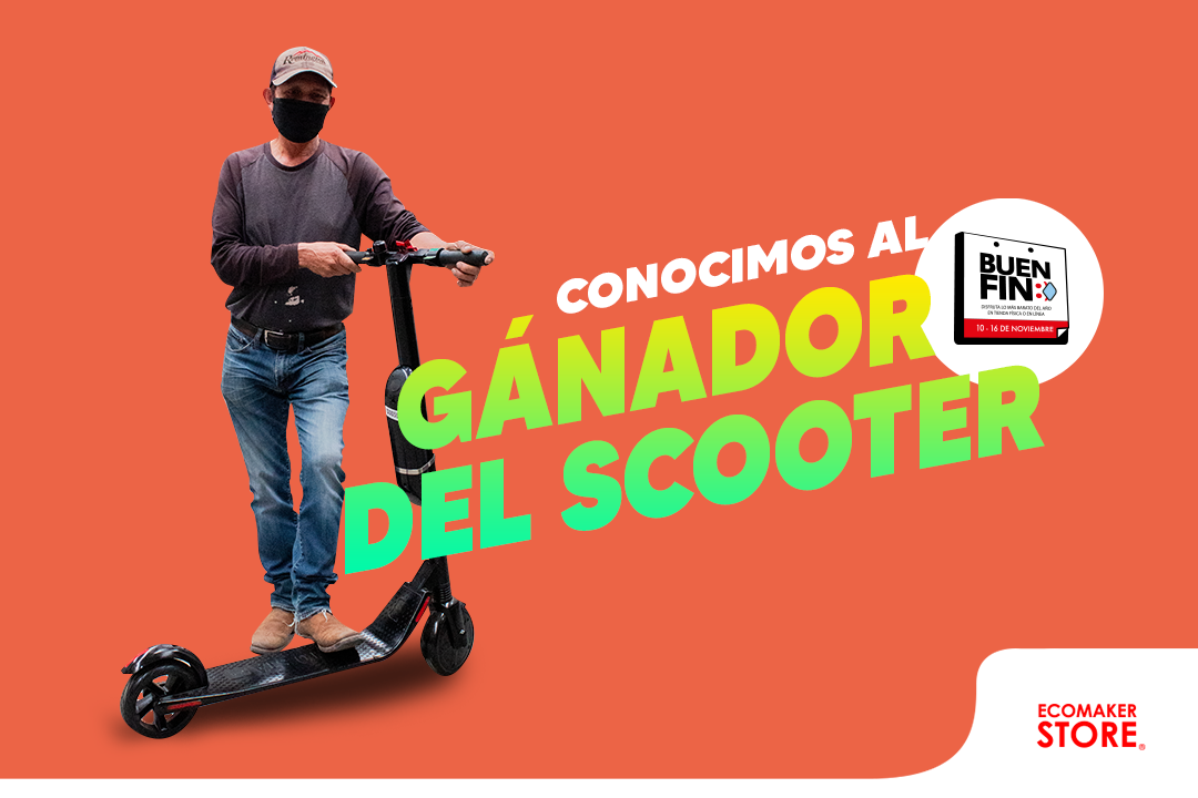 ¡Entregamos el scooter al ganador!