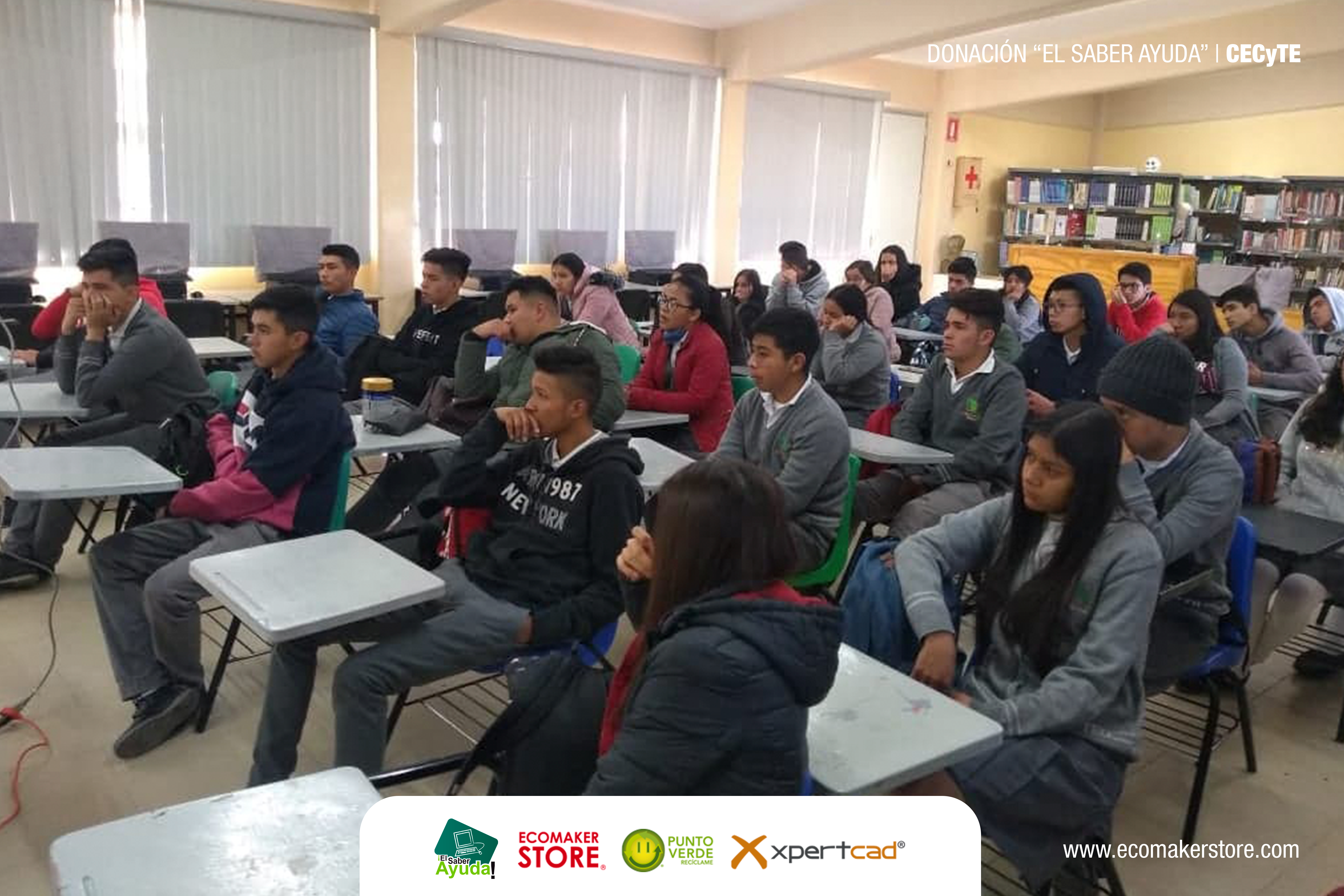 Un éxito la entrega de kits con materiales de reúso EcomakerStore