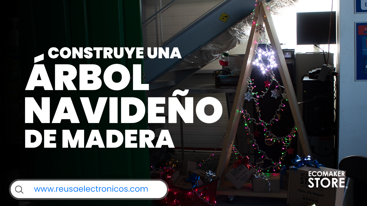 Crea tu árbol de Navidad con esta sencilla idea