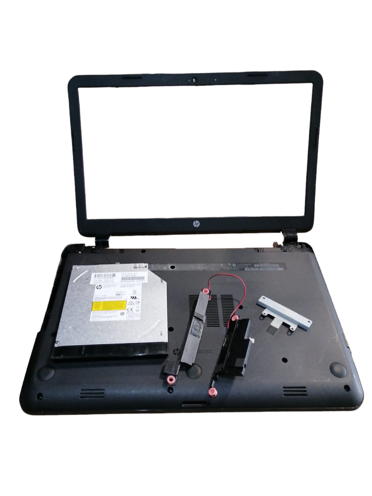 Bisel,carcasa Inf,unidad,altavoces,soporte Dd Hp 15 Notebook