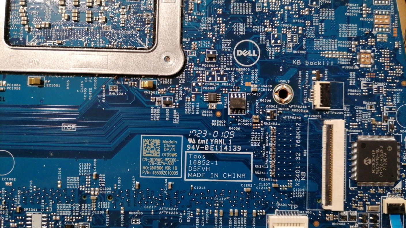 Tarjeta Madre Dell Latitude 3580 Ci5-6200u 2.30ghz