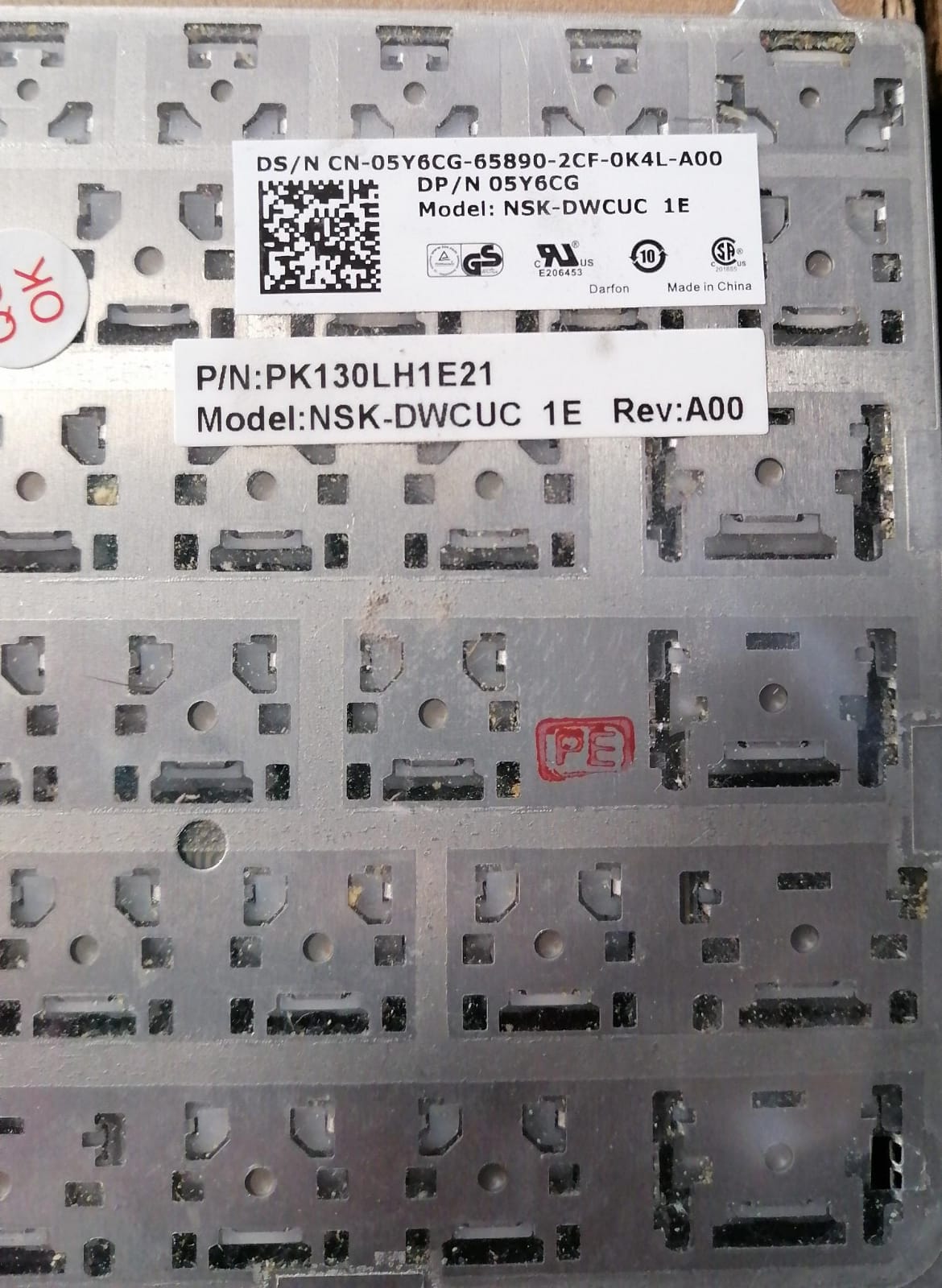 Refacciones para Laptop Dell Latitude E5530