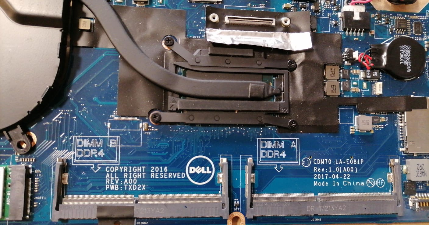 Refacciones para Laptop Dell Latitude 5480