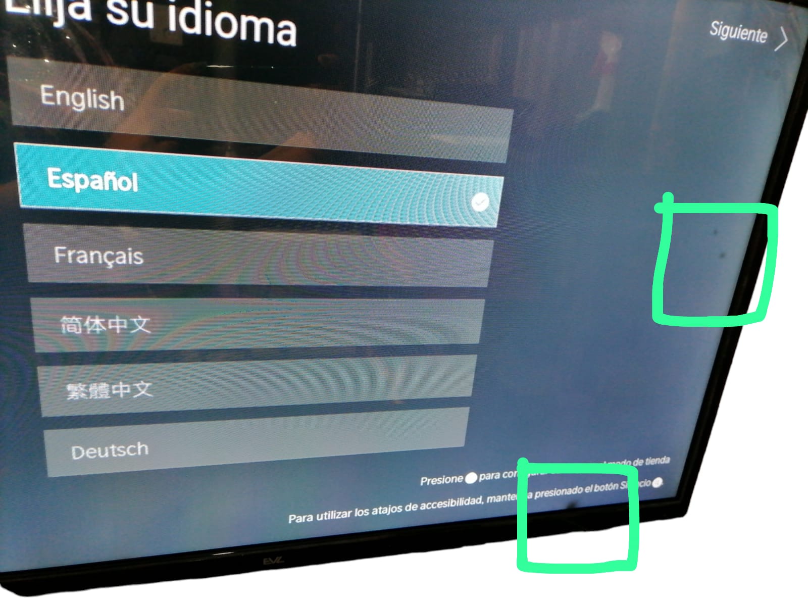 Pantalla Led EVL 32" HD Smart Tv 32EVLSM