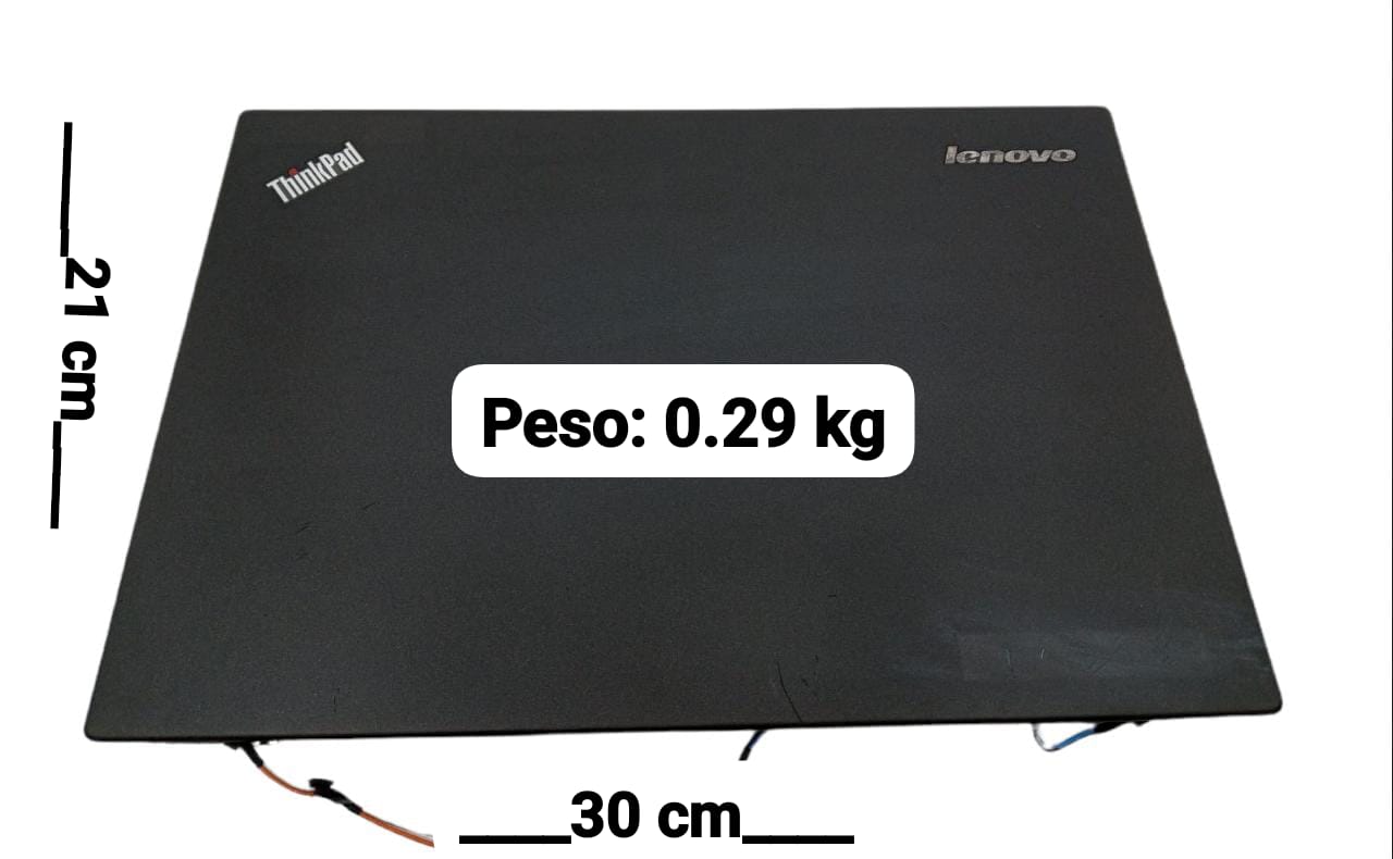 Top Cover con Bisel, Bisagras y Cables de Conexión Para Antena de Laptop 13" Lenovo X240 (Producto usado)