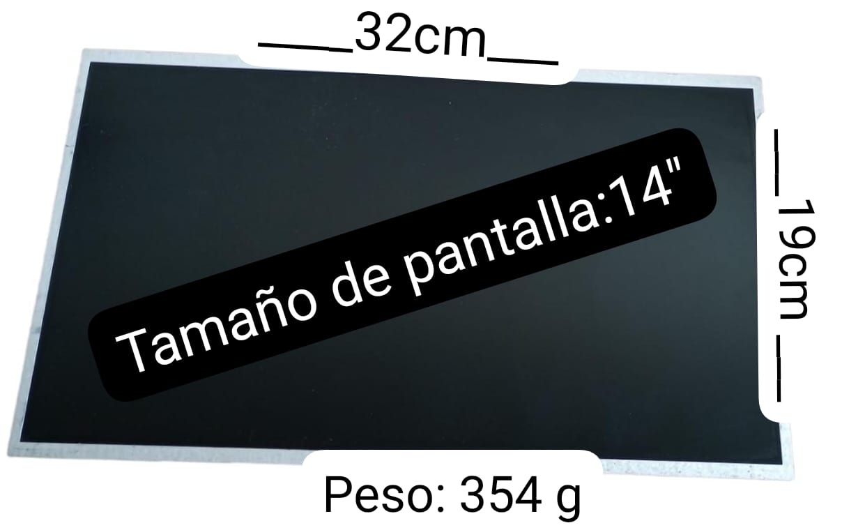 Pantalla 14" 40 Pines con Flexor de Video y Cámara web HP 6476 N140bge -l12 Sin detalles estéticos (Producto usado)