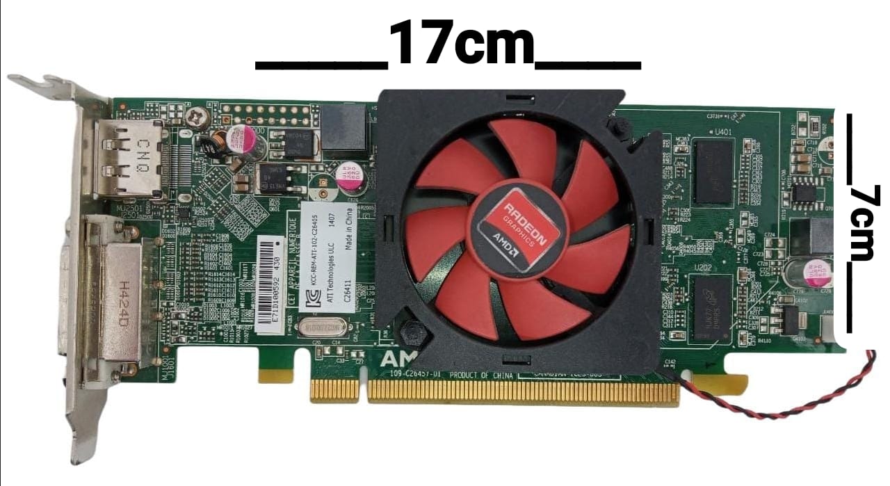 Tarjeta Grafica DELL Amd Ati-102-c26405 1gb Modelo HD-7000 (Producto usado)
