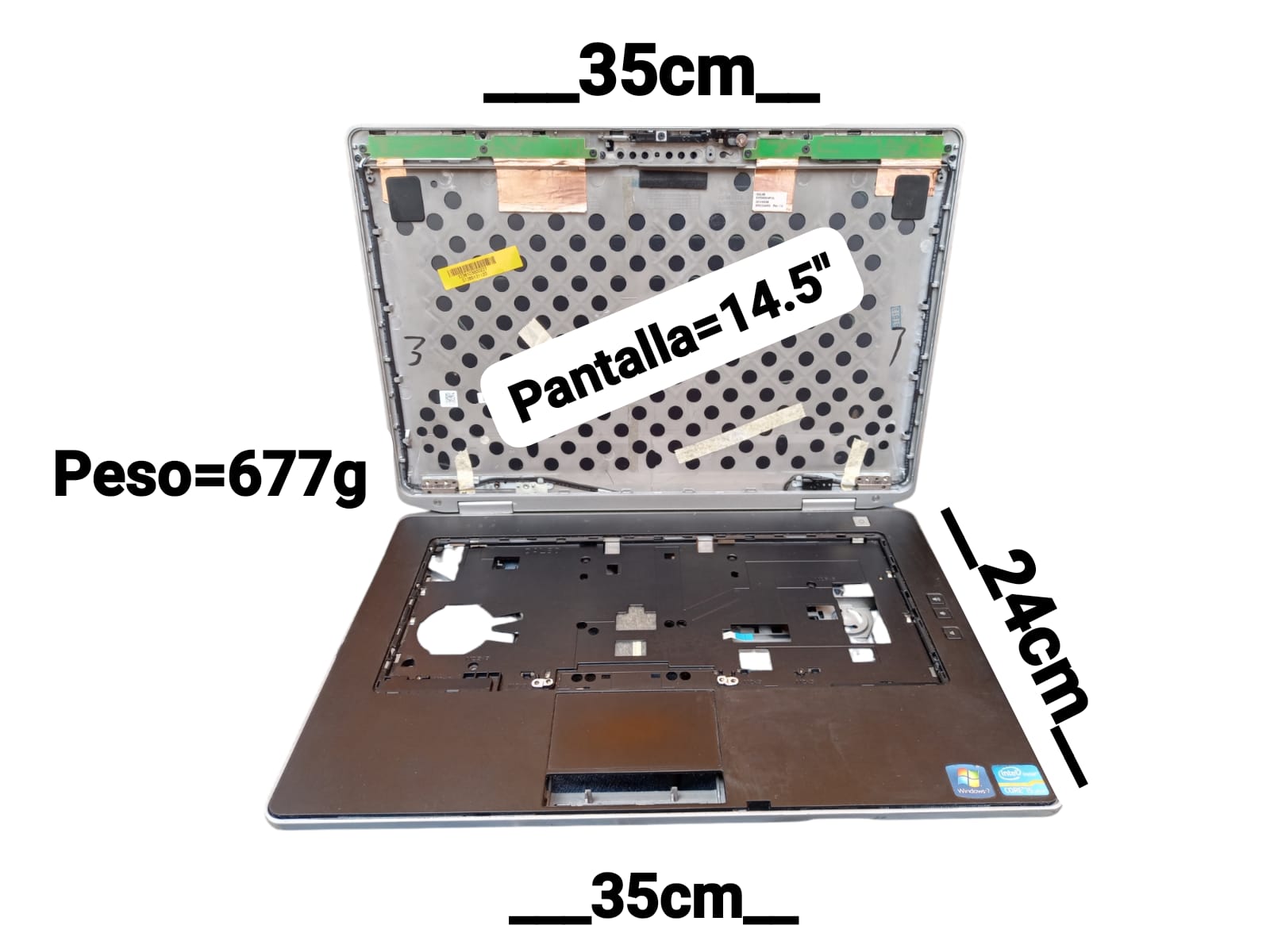 Carcasa Base Inferior-Superior de Laptop Dell E6430 (Producto usado)