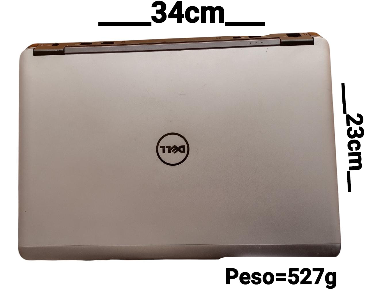 Carcasa Base Inferior, Top Cover, Bisel, Bisagras y Tapa trasera de Laptop Dell Latitude E7440 (Producto usado)