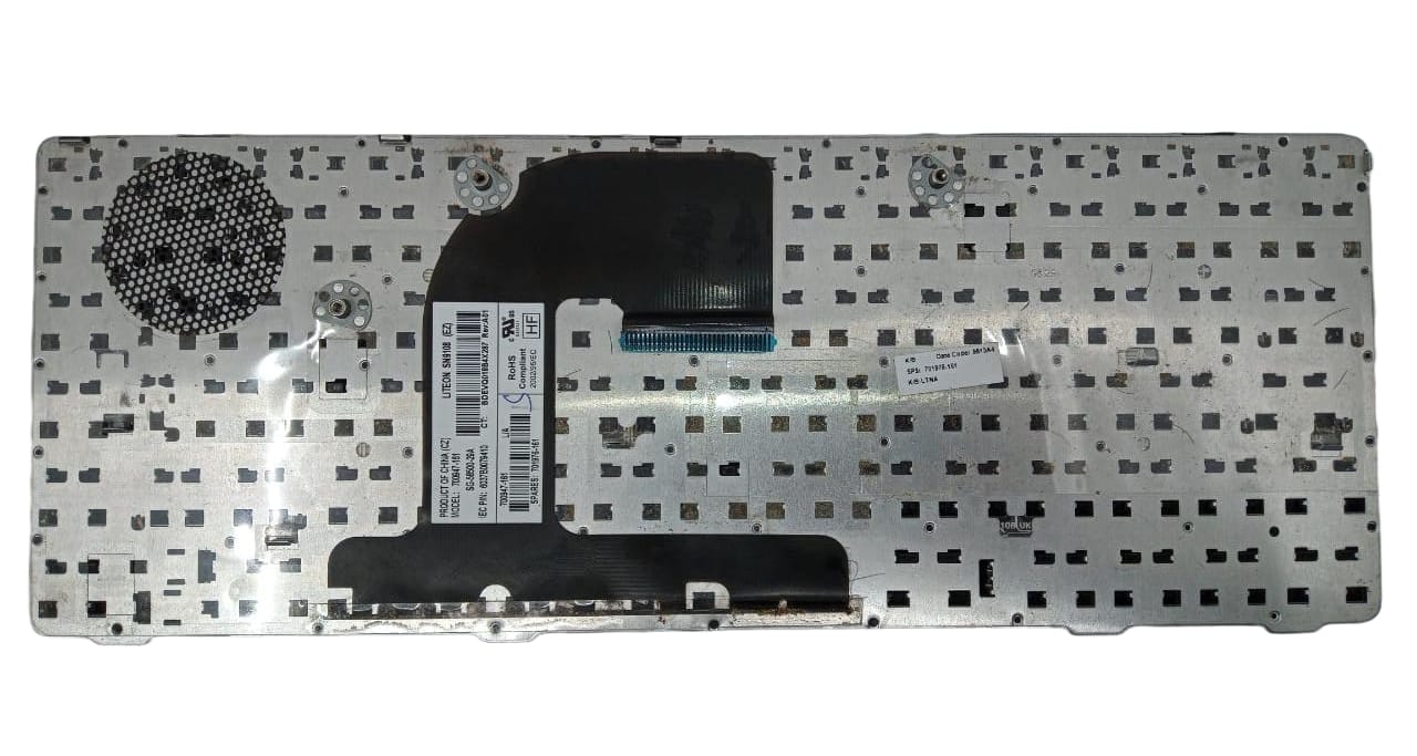 Teclado de Laptop Hp Probook 6470b L:30cm, A:11cm (producto usado)