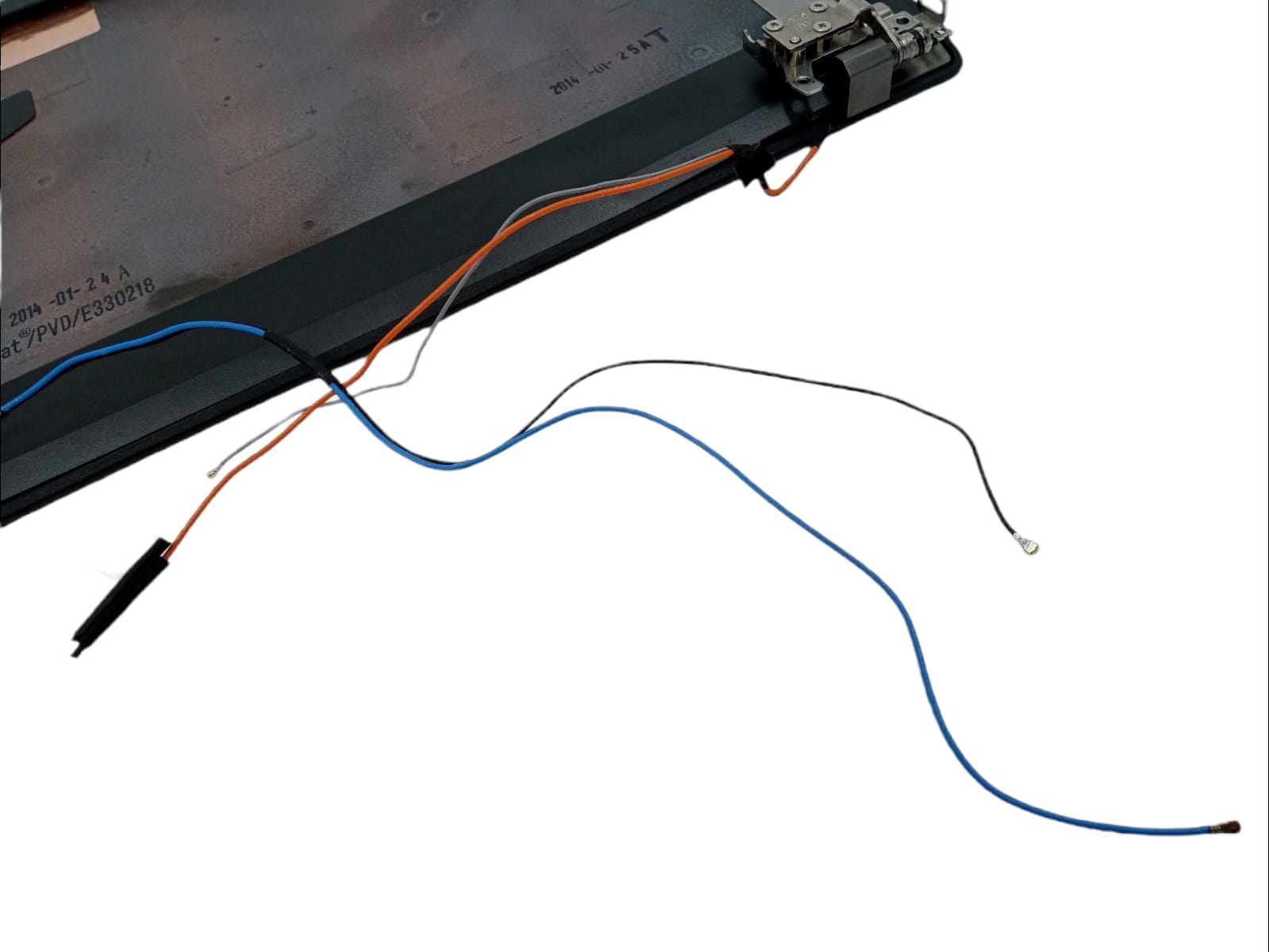 Top Cover con Bisel, Bisagras y Cables de Conexión Para Antena de Laptop 13" Lenovo X240 (Producto usado)