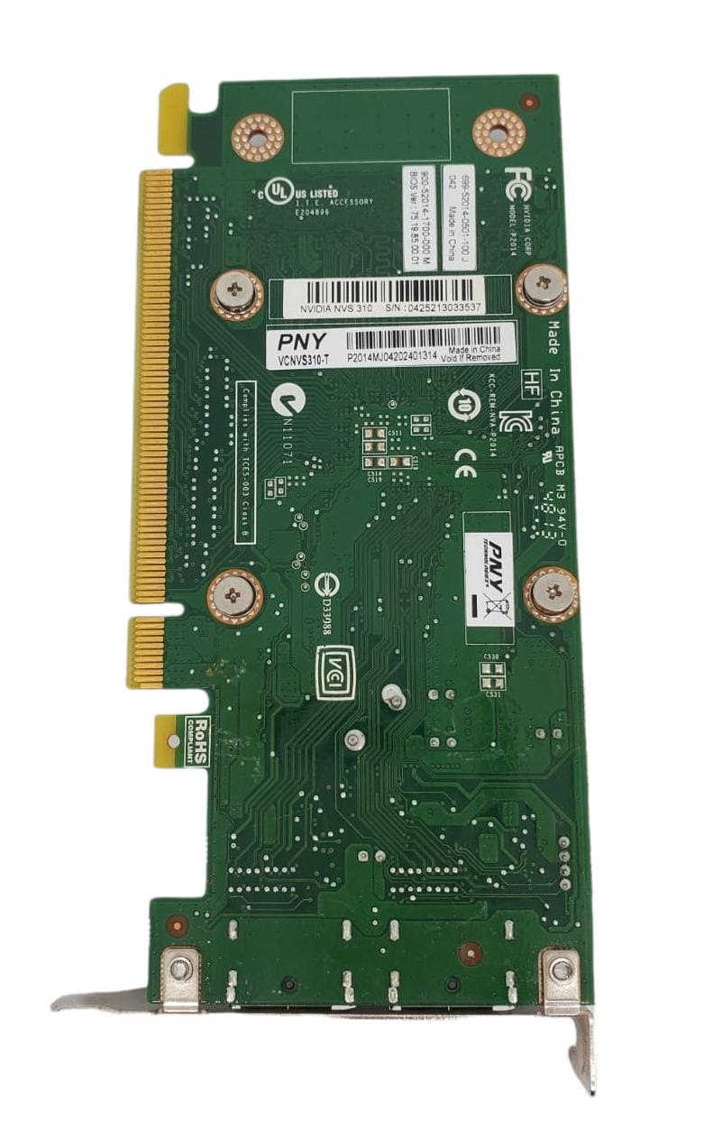 TARJETA DE VIDEO NVIDIA NVS 310 512MG (Producto usado)
