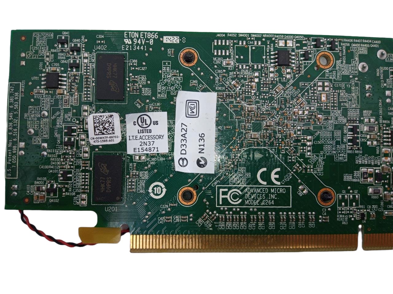 Tarjeta Grafica DELL Amd Ati-102-c26405 1gb Modelo HD-7000 (Producto usado)