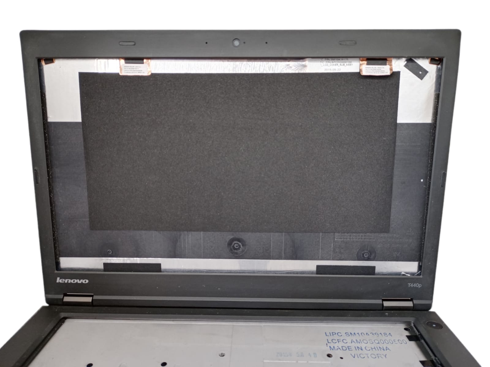 Carcasa Base Inferior- Superior, Tapa Trasera, Palmrest, Top Cover, Bisel de Laptop Lenovo Thinkpad T440P (Producto Usado)