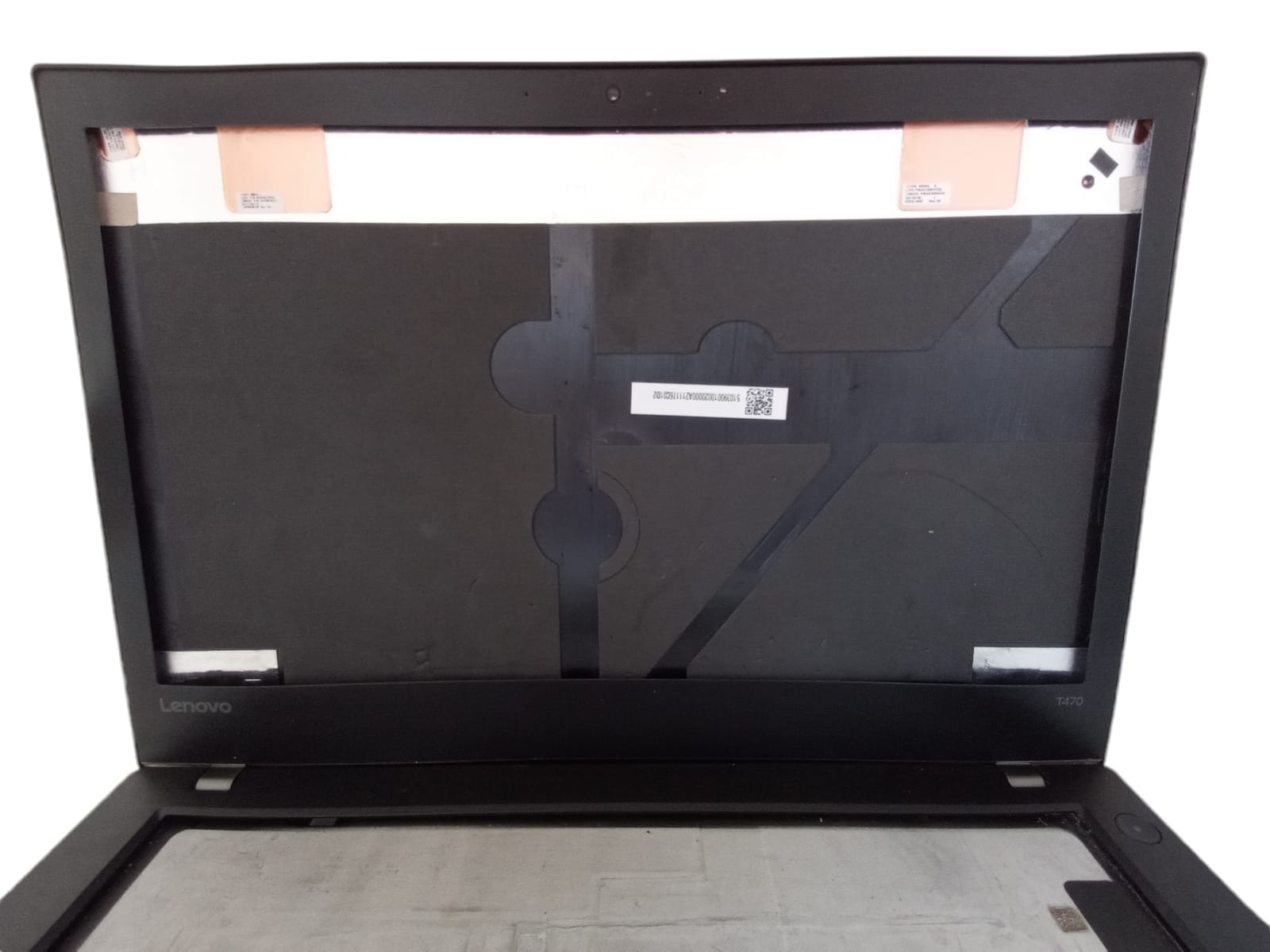 Carcasa Base Inferior, Tapa trasera, Palmrest, Top Cover, Bisel y bisagras de Laptop Lenovo T470 (Producto usado)