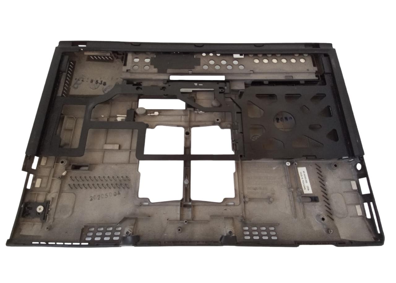 Carcasa Inferior, Tapa de memoria RAM, Bisagras ,Palmrest y carcasa teclado de Laptop Lenovo X220 (Producto usado)