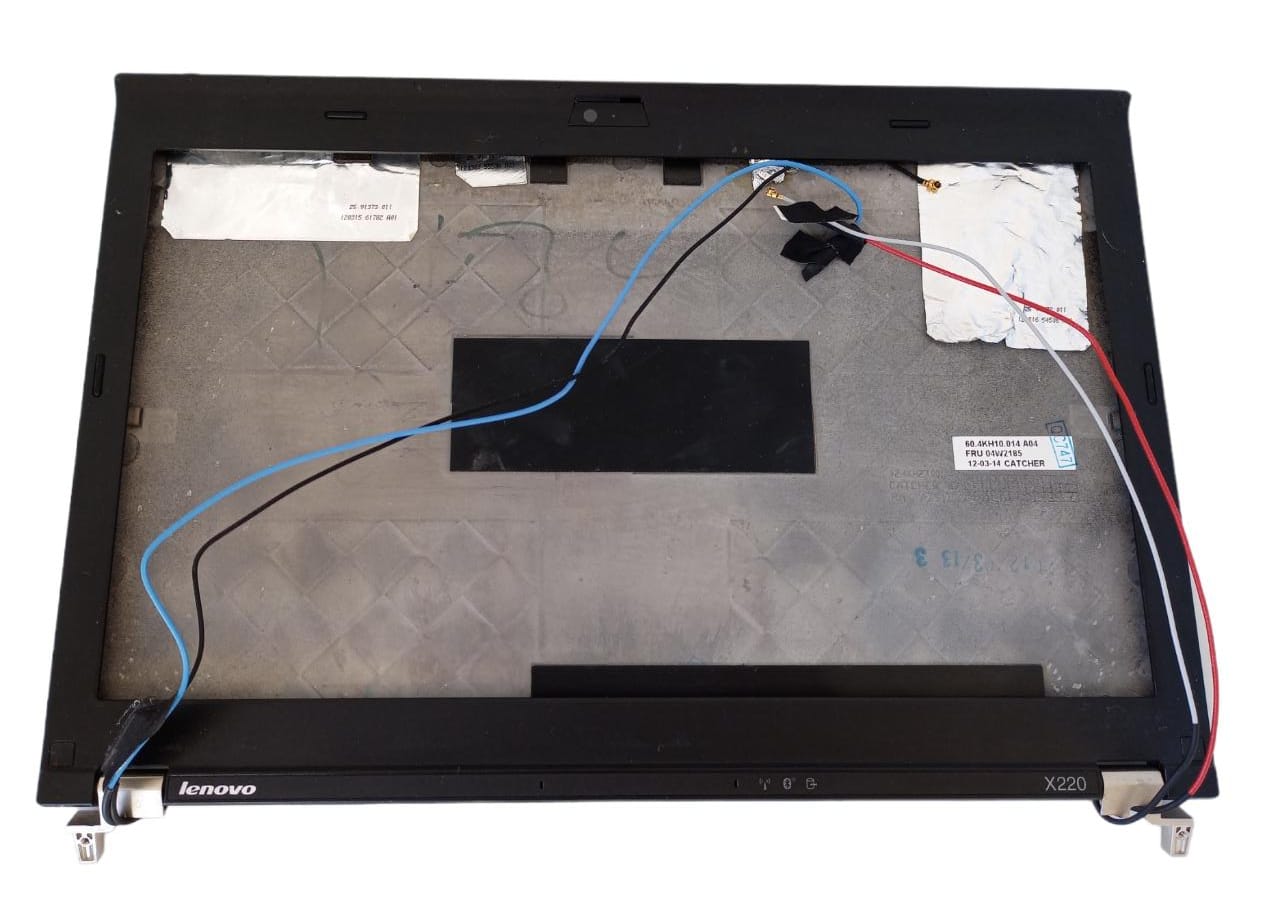Top cover, Bisel , Carcasa Teclado, Palmrest y Bisagras de Laptop Lenovo X220 (Producto usado)