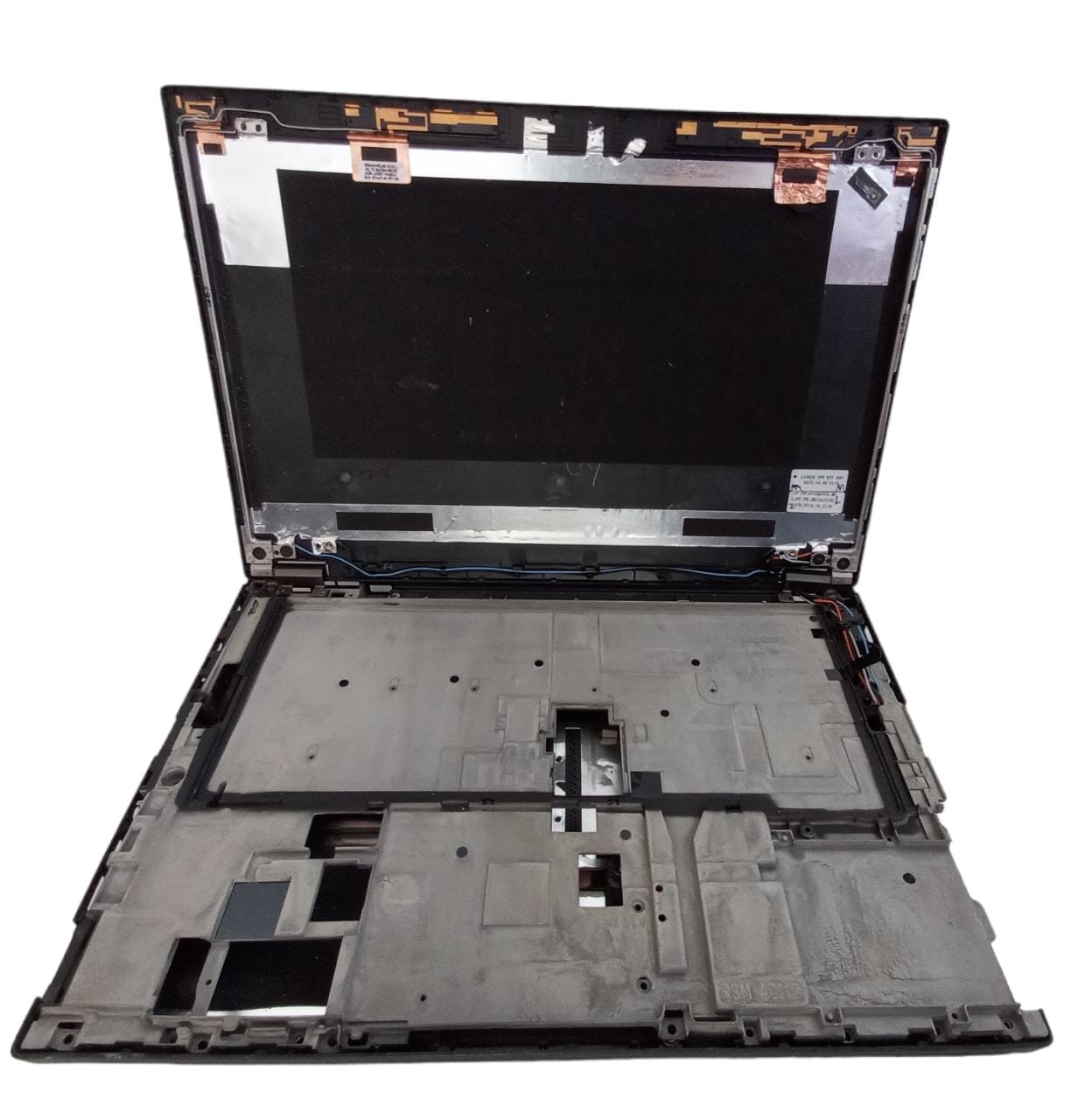 Carcasa Base Inferior y superior, Tapa Trasera , Top cover y Bisagras de Lenovo Thinkpad T440P (Producto usado)