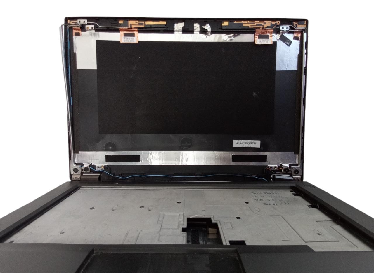 Carcasa Base Inferior-Superior, Tapa trasera, Palmrest, Top cover y Bisagras de Lenovo Thinkpad T440P (Producto usado)