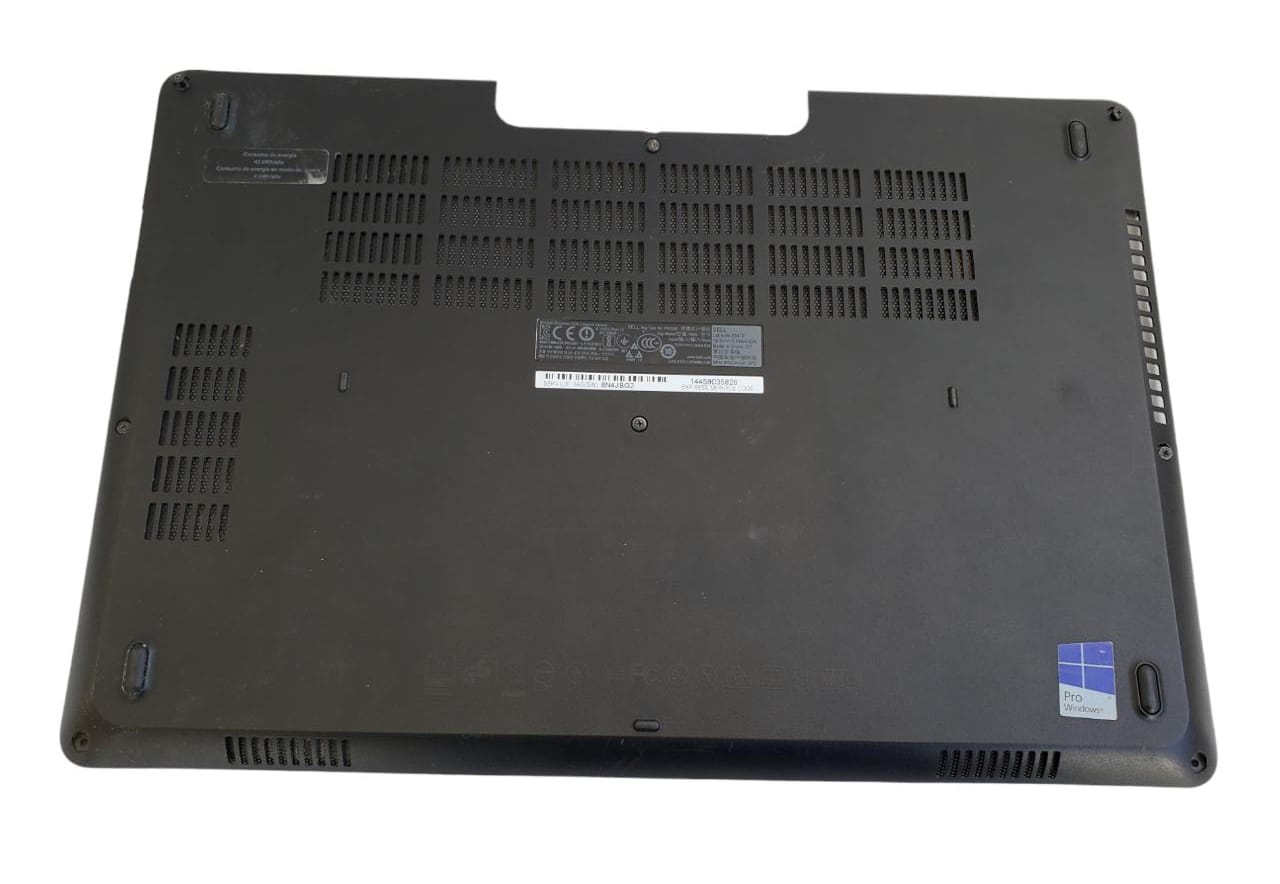 Tapa trasera, Altavoces y Disipador con ventilador de Laptop Dell Latitude E5470 (Producto usado)