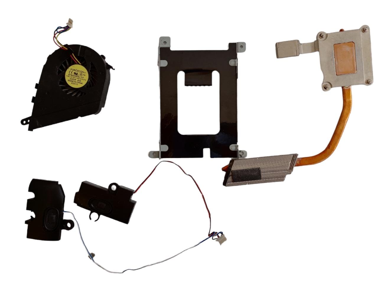 Palmrest, Ventilador, Disipador, Altavoces y Base de disco duro de Laptop Dell Latitude E5420 (Producto usado)