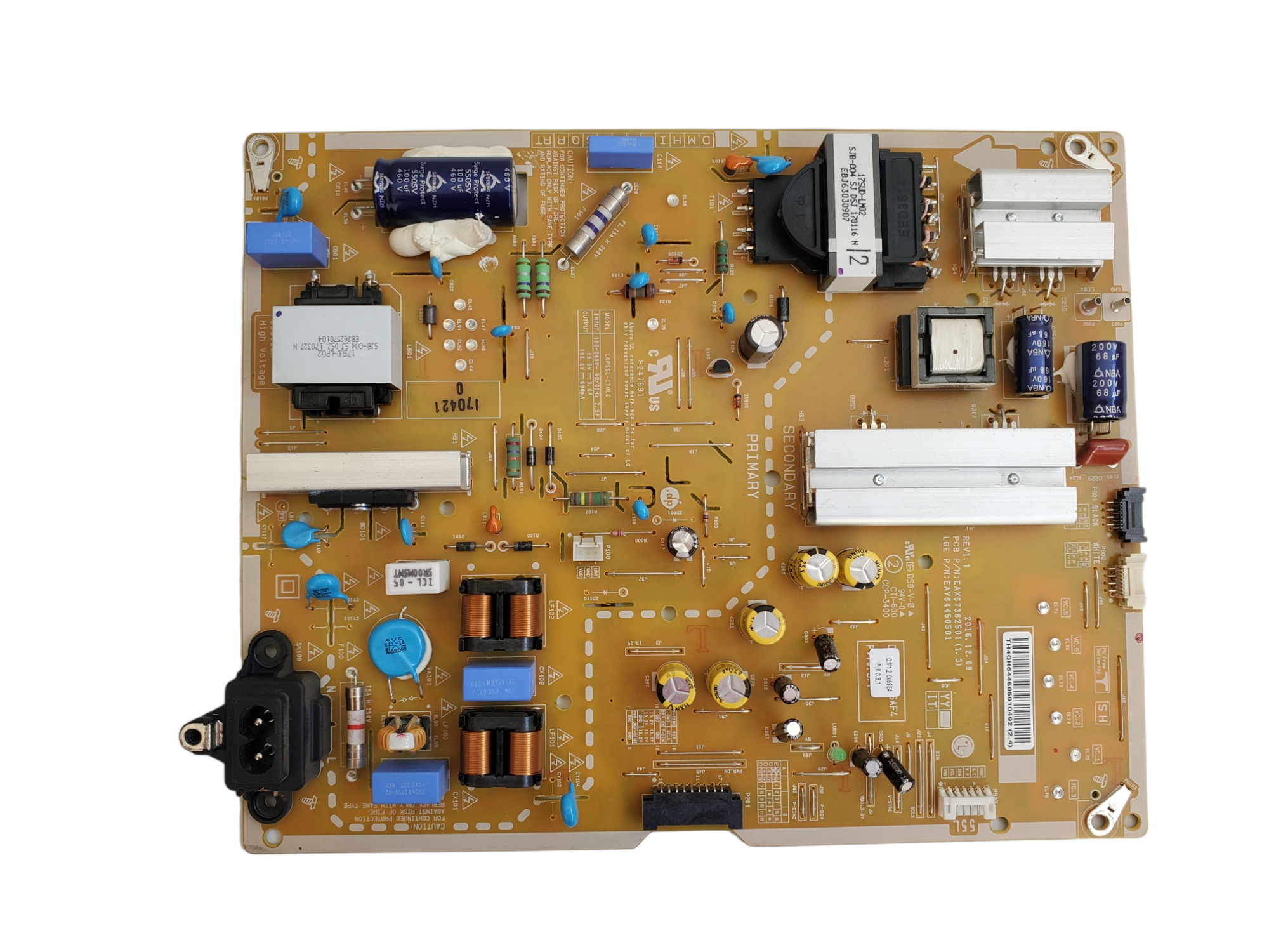 LG tarjeta power EAX67362501(1.3)