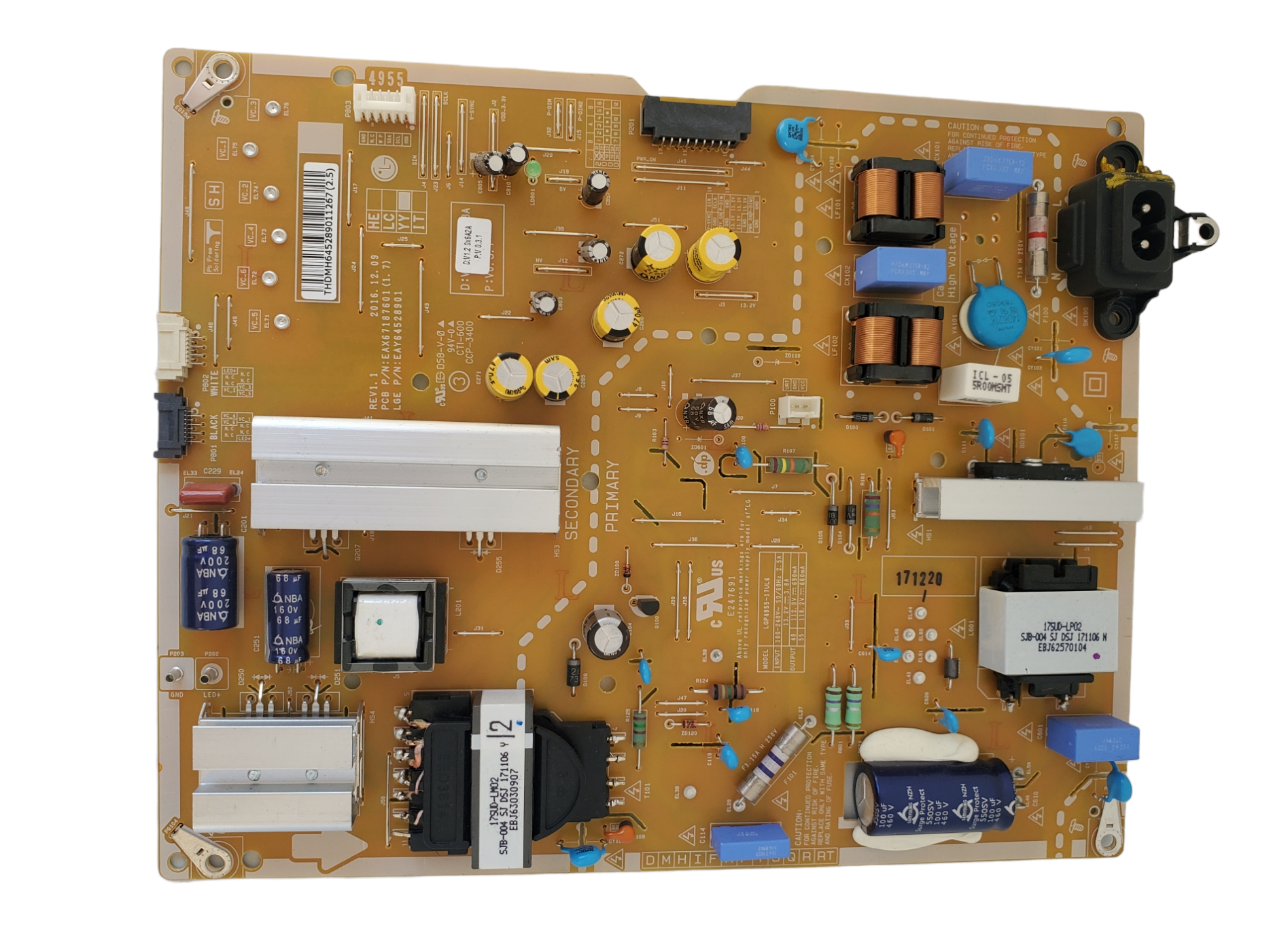 LG Tarjeta power EAX67187601(1.7)