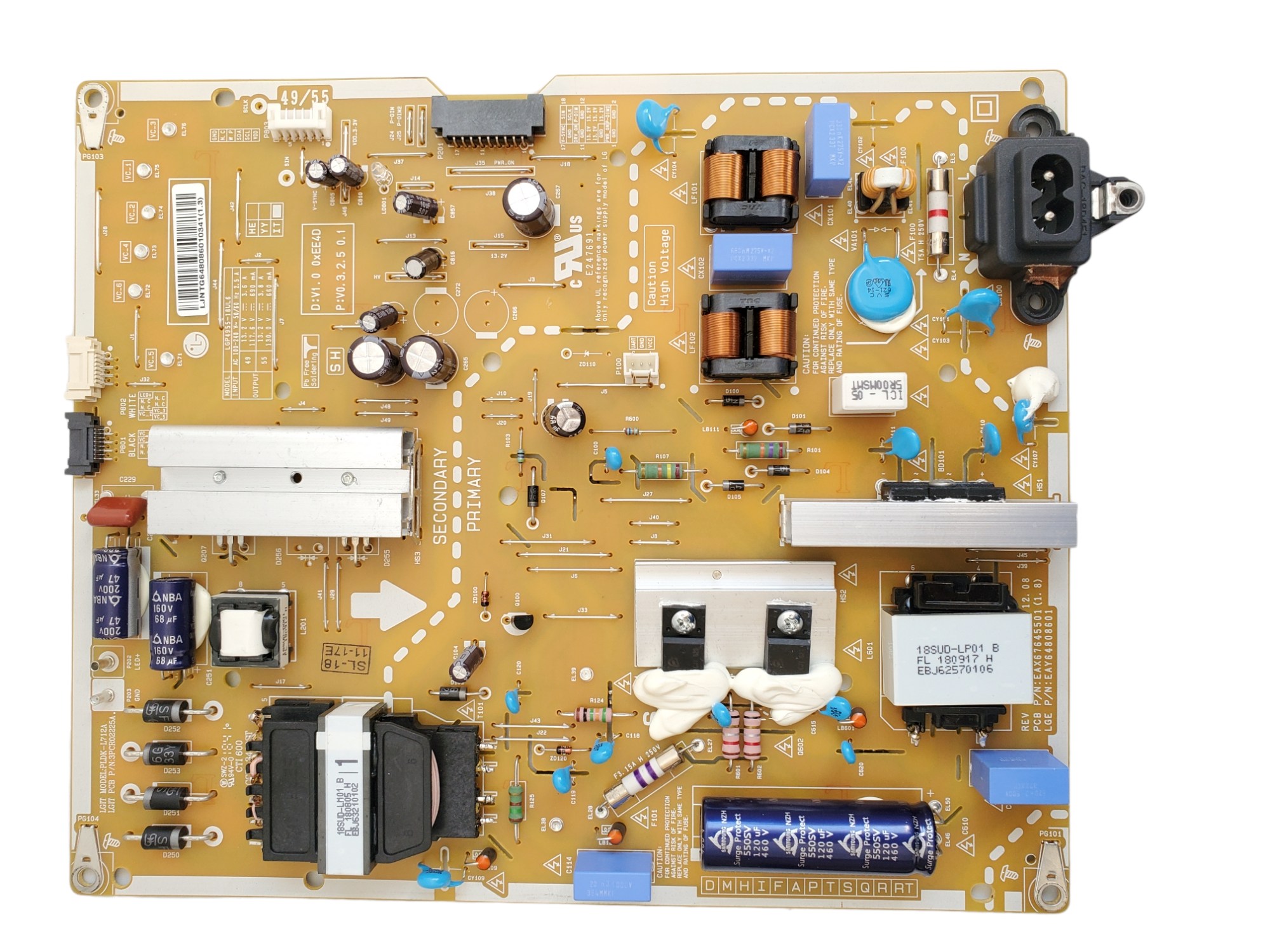 LG tarjeta power EAX67645501(1.8)