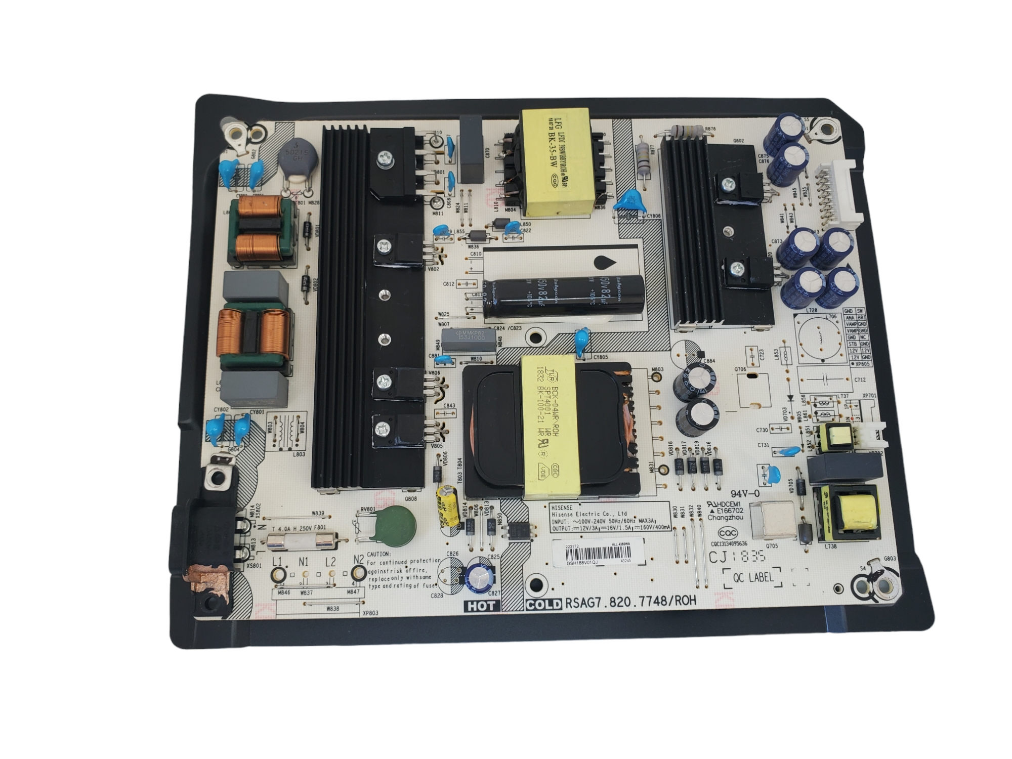 Sharp tarjeta power RSAG7.820.7748/R0H