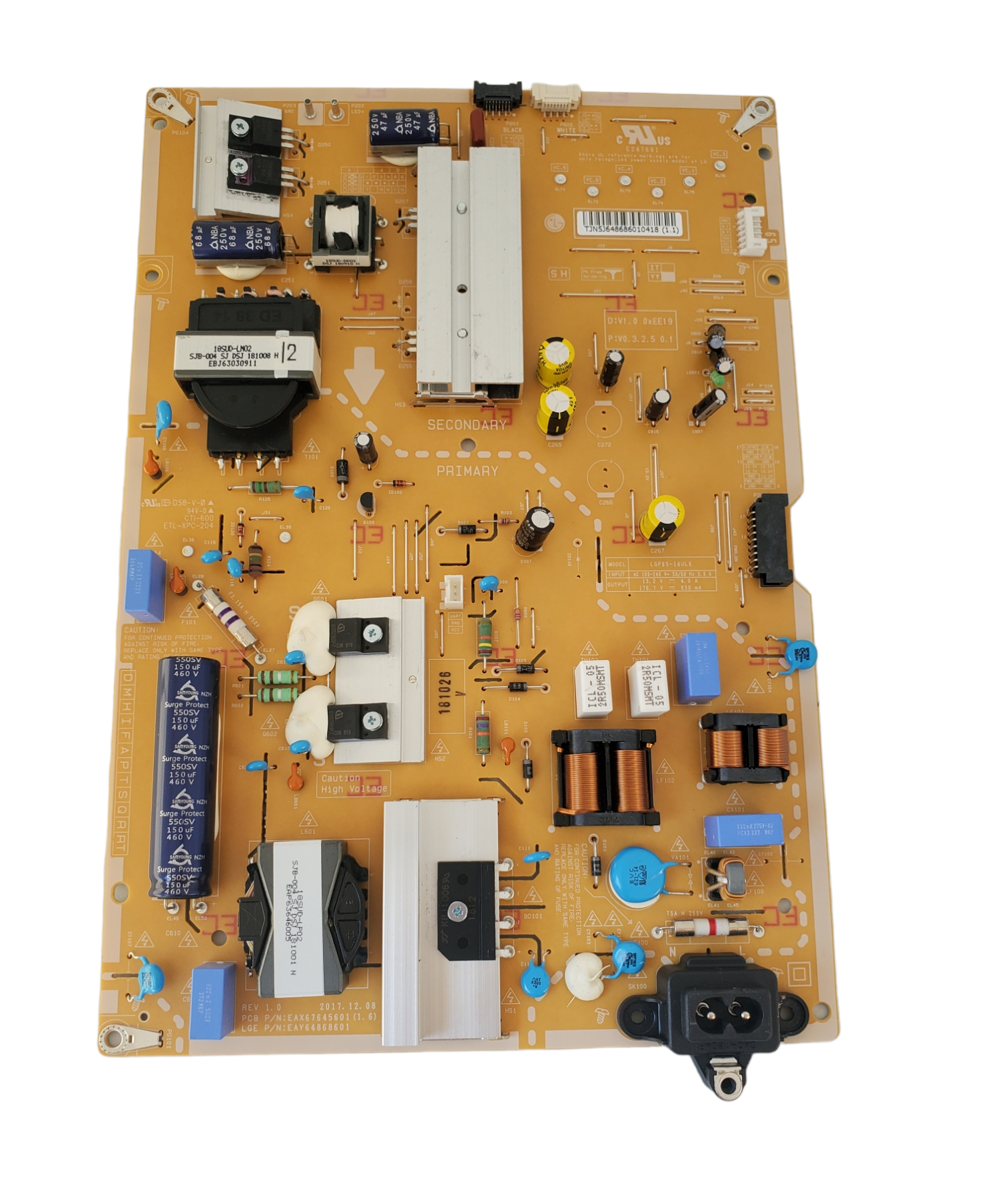 LG tarjeta power EAX67645601(1.6)