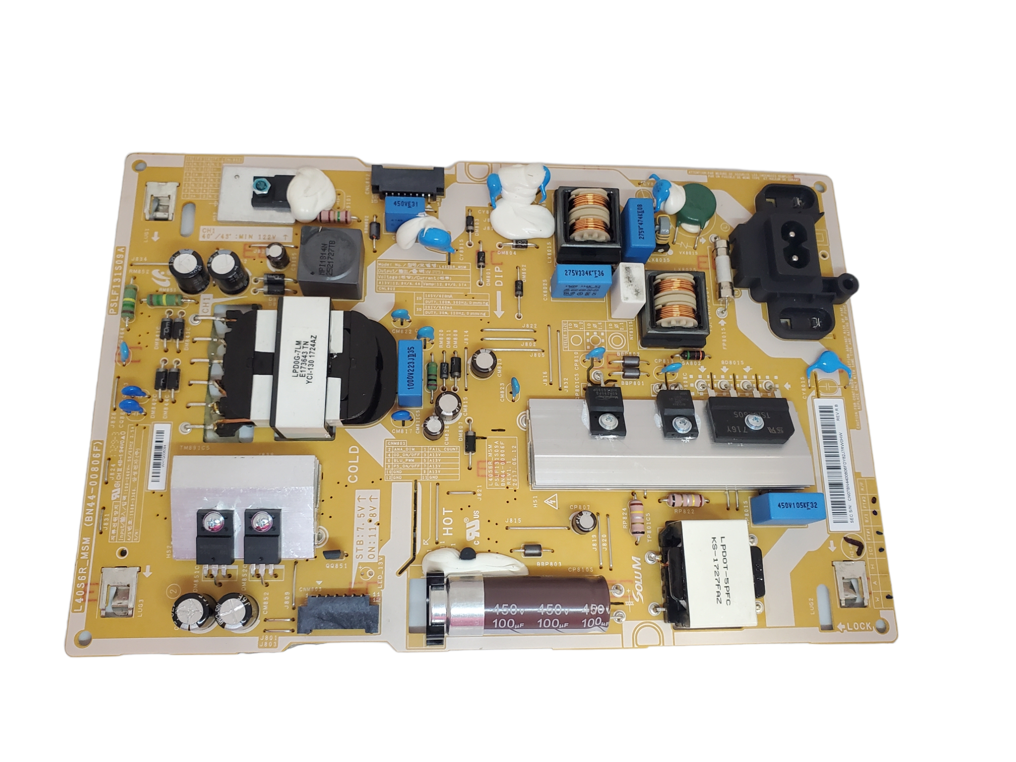 Samsung tarjeta power BN44-00806F