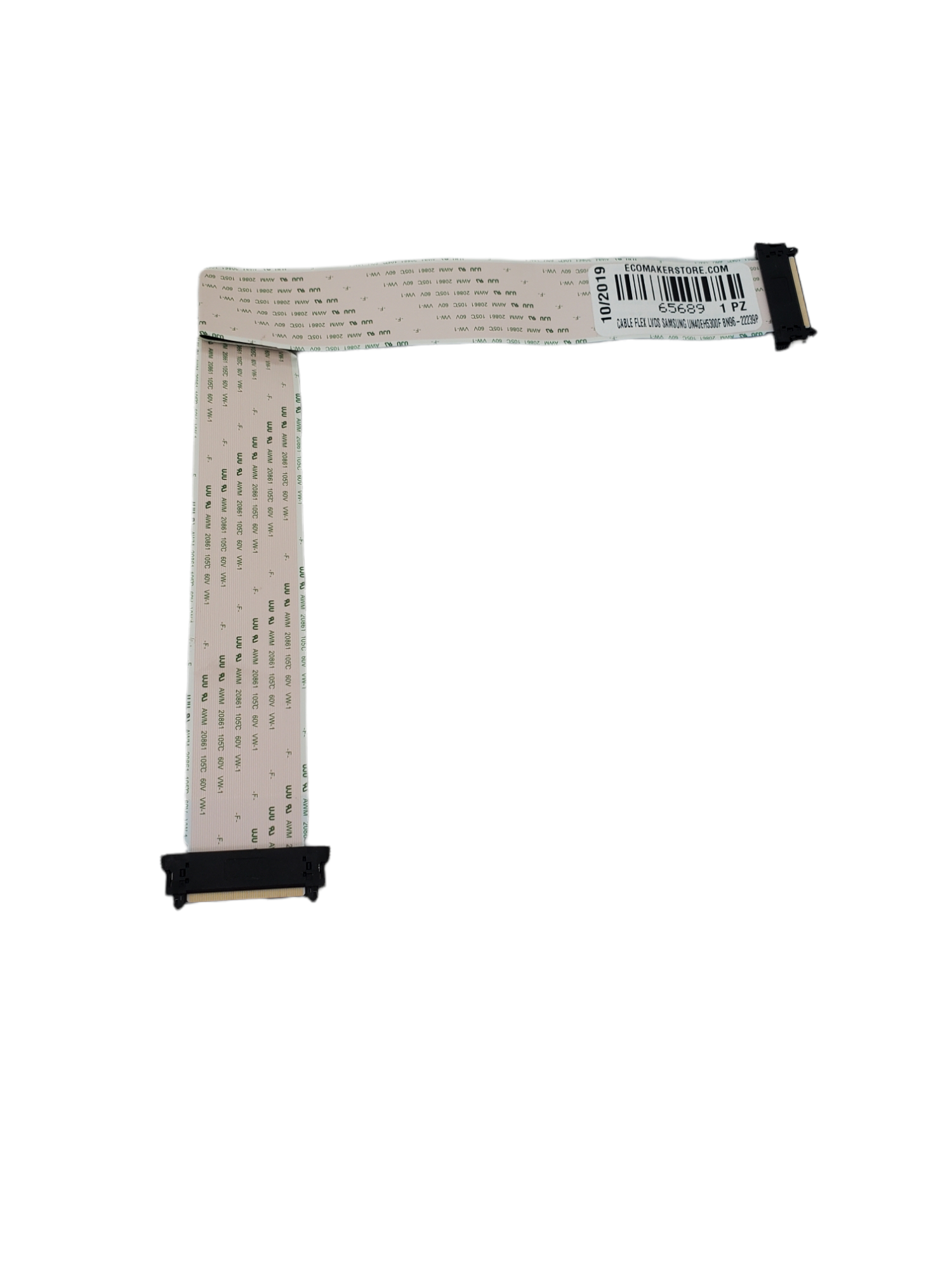 Cable Flex LVDS Samsung UN40EH5300F BN96-22239P