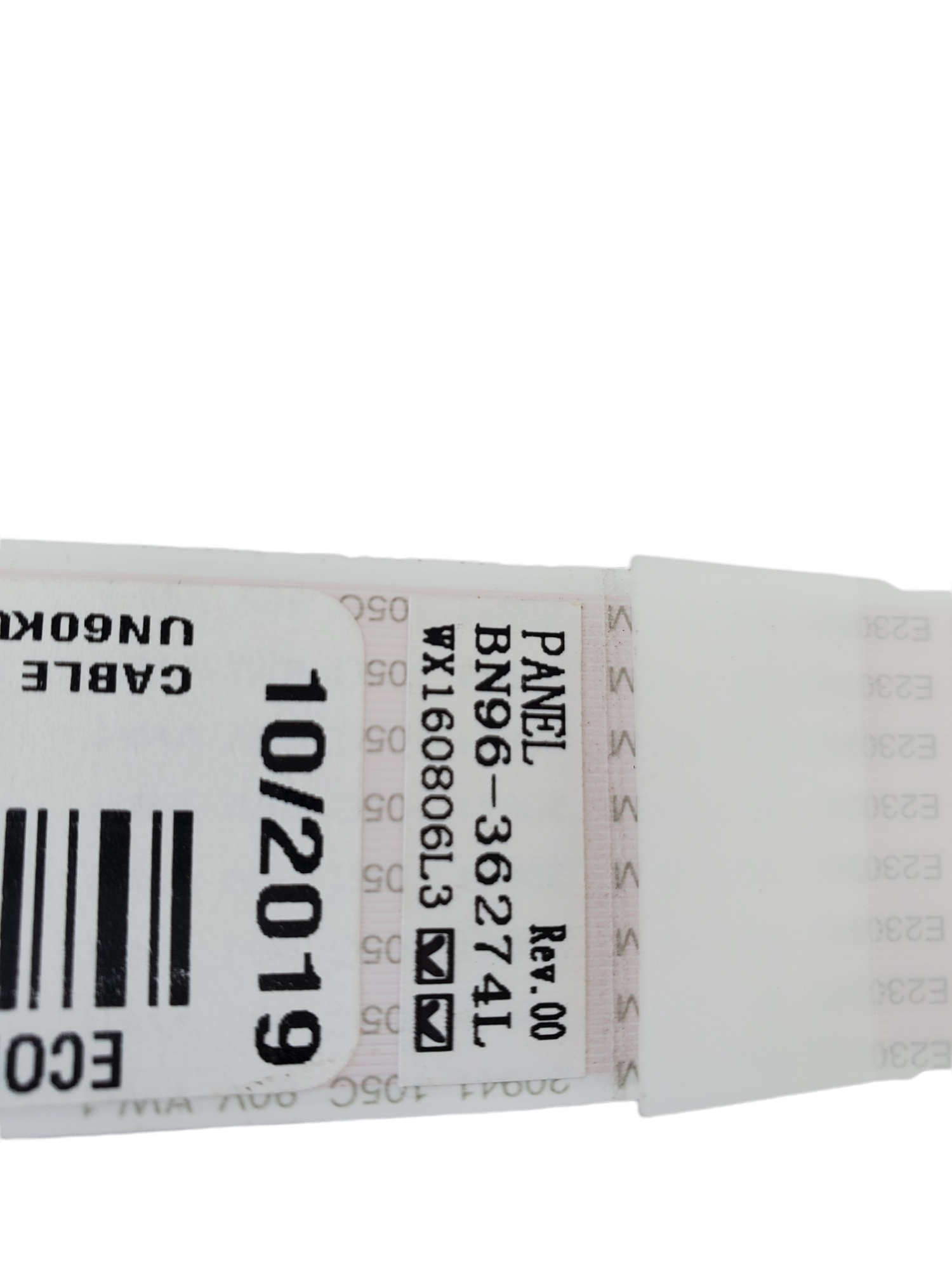 Cable Flex LVDS Samsung UN60KU6000F BN96-36274L