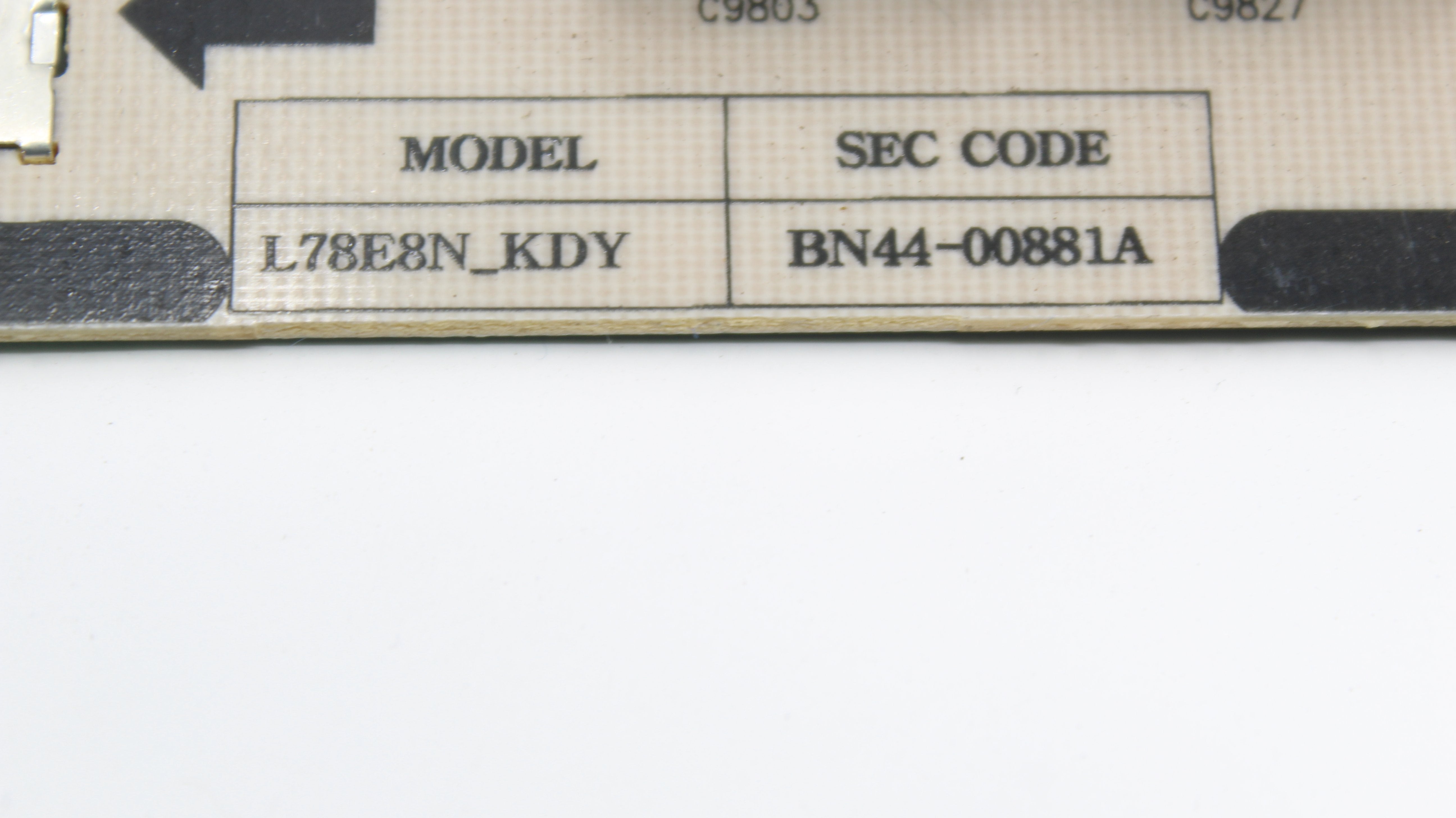 Samsung tarjeta power BN44-00881A