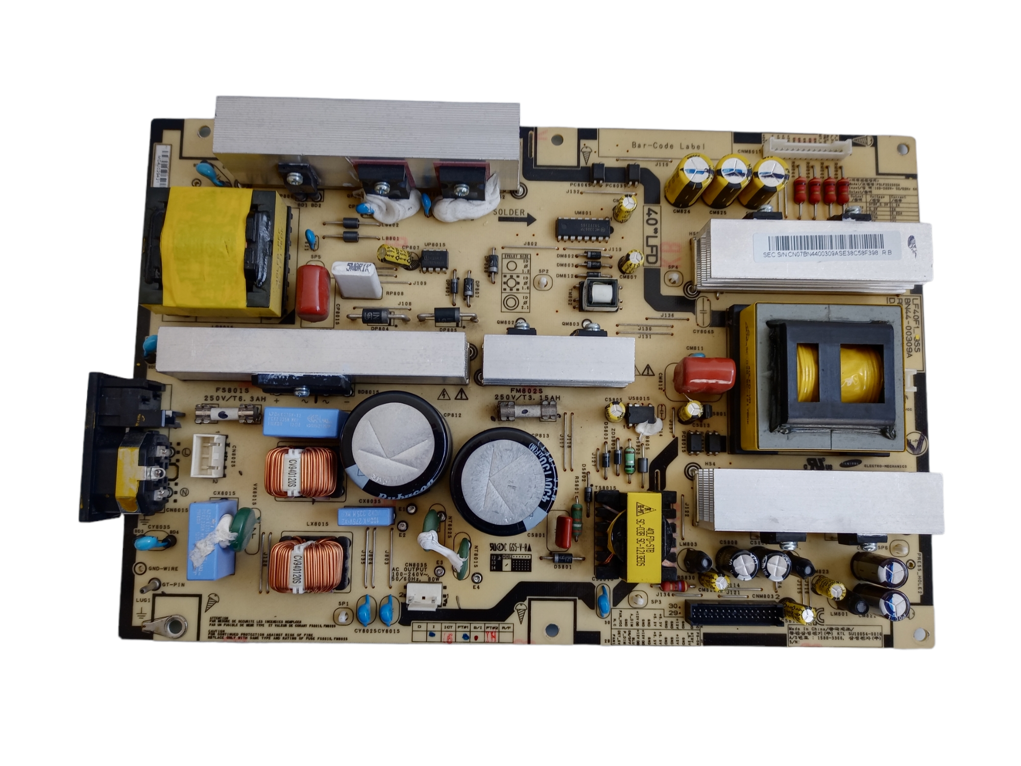 Samsung tarjeta power BN44-00309A