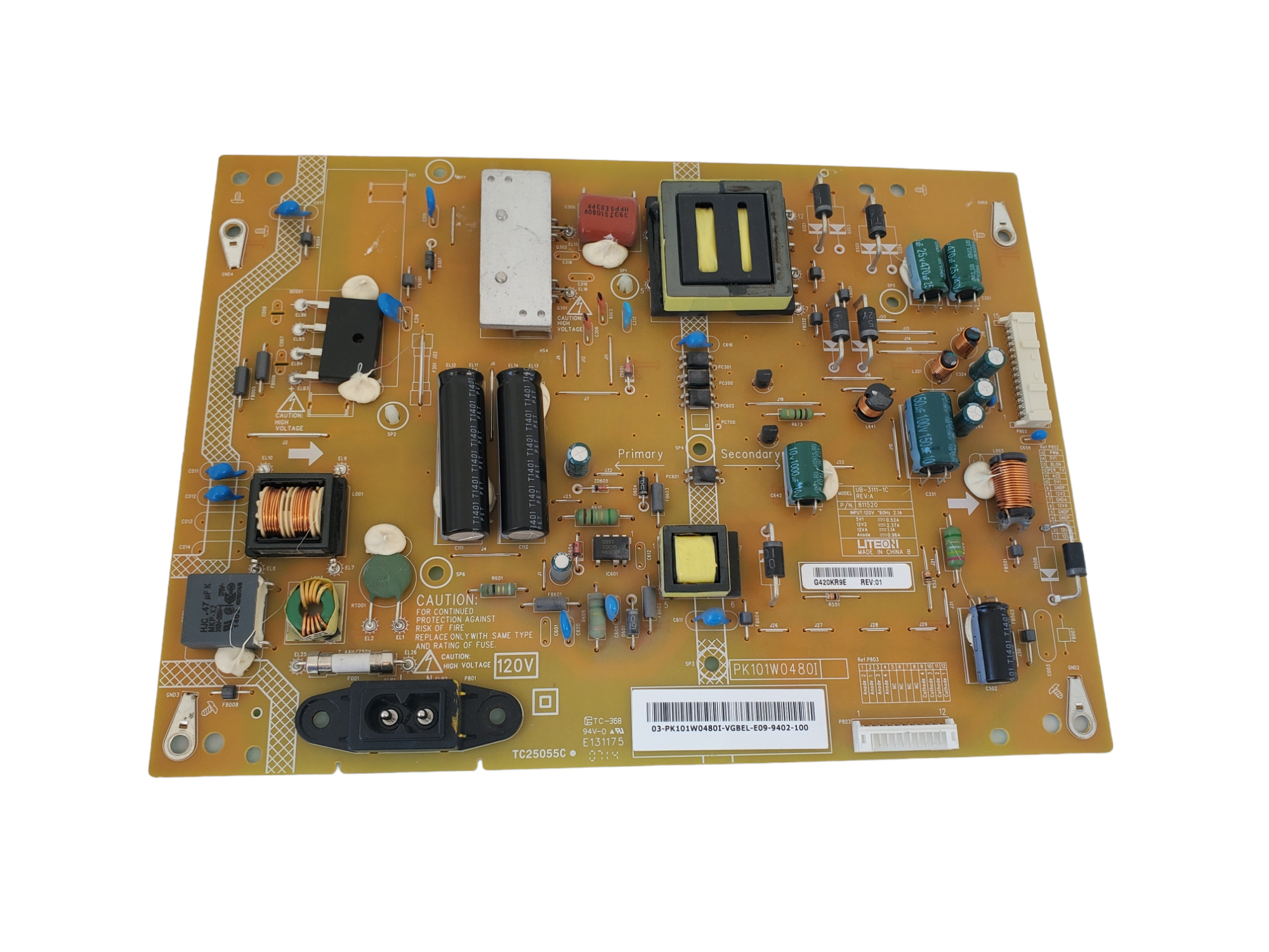 Toshiba tarjeta power PK101W0480I