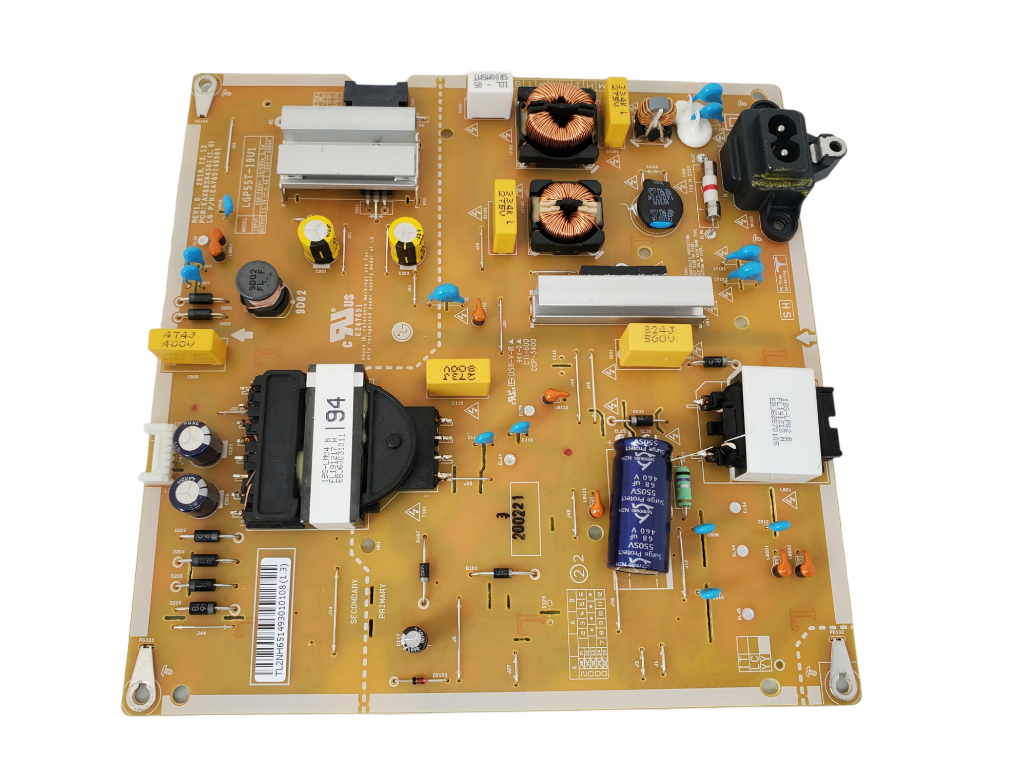 Tarjeta power LG EAX68284301(1.6)