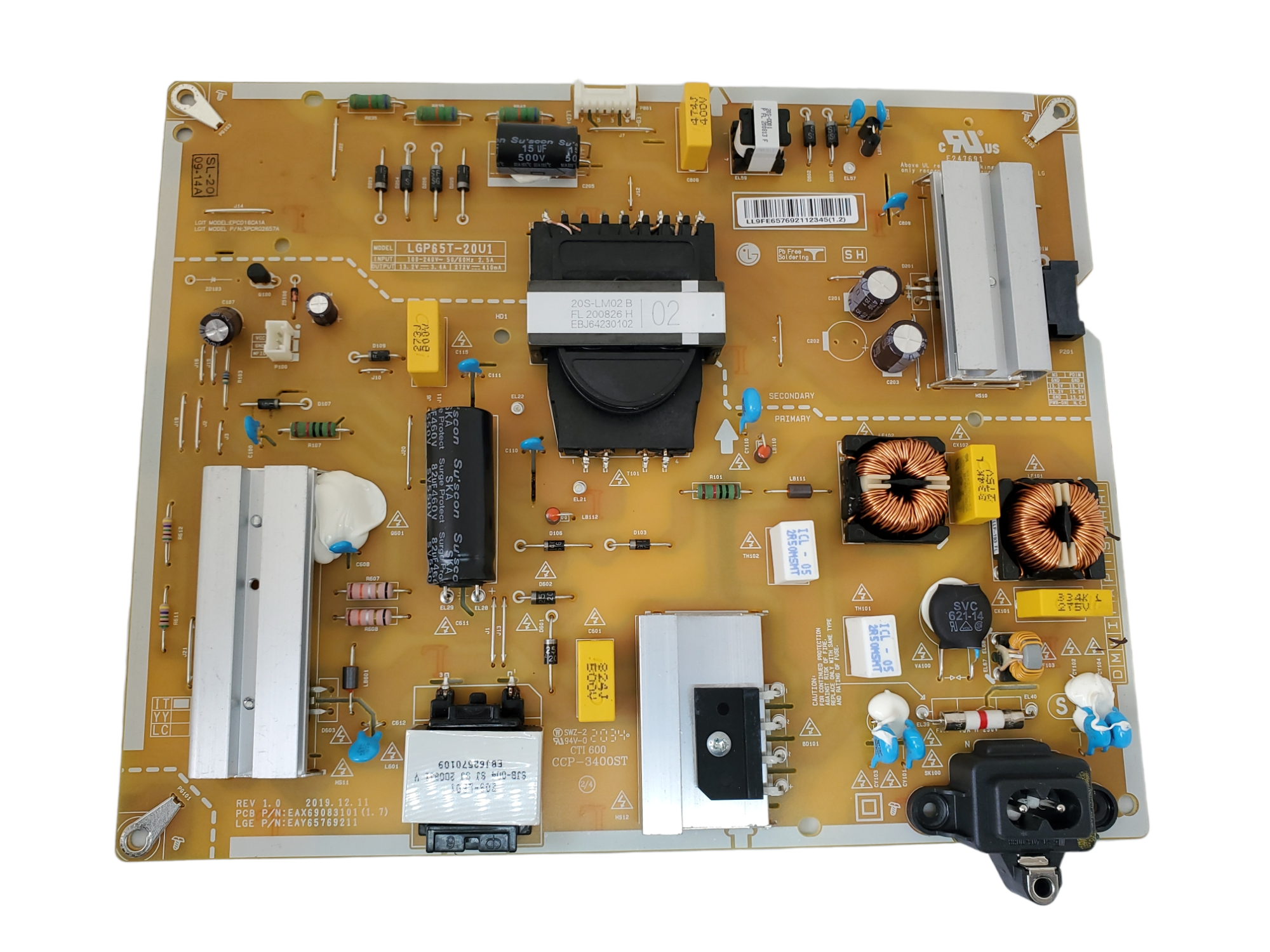 Fuente De Poder LG Eax69083101 (1.7)