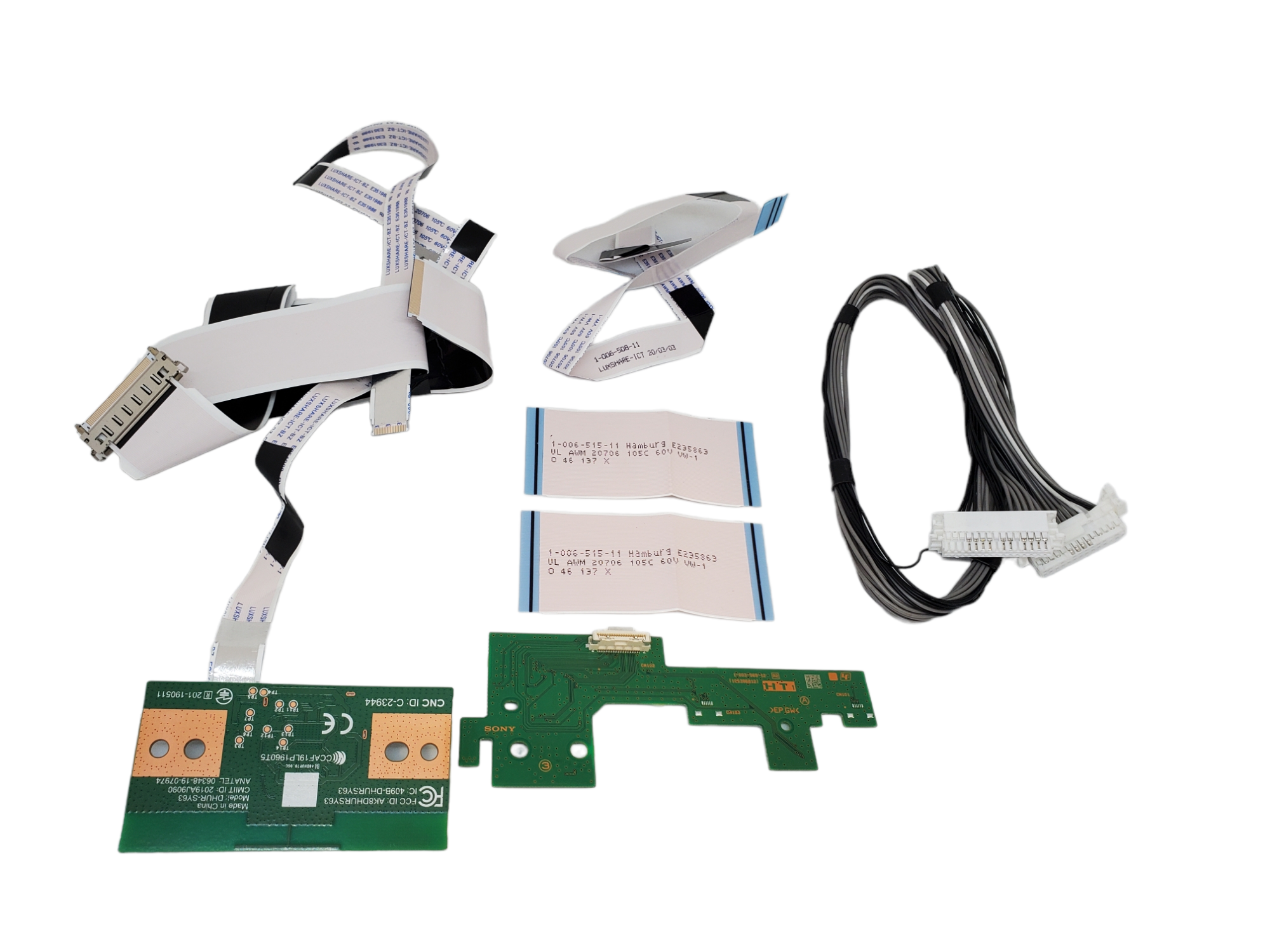 kit flexor, cable de corriente, modulo de encendido y modulo wifi Sony XBR-75X80CH