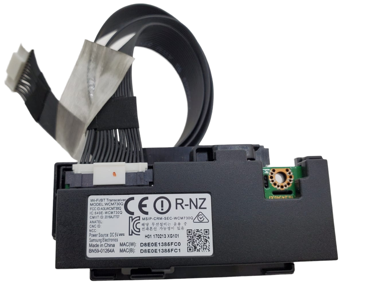 kit flexor, cables de corriente, modulo wifi/BT Samsung UN75MU6106R