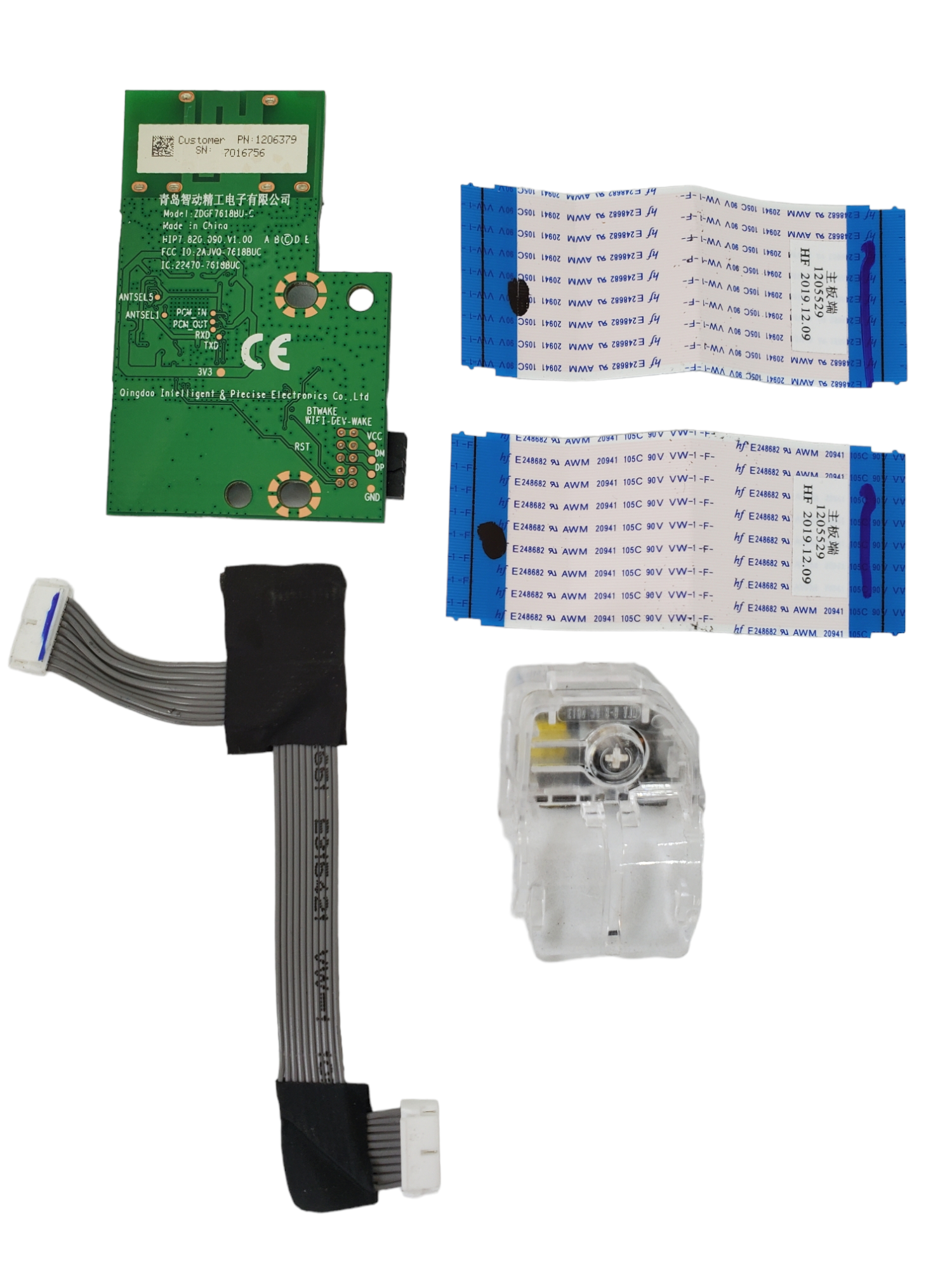 Arnés, modulo wifi, modulo encendido Hisense 55H68