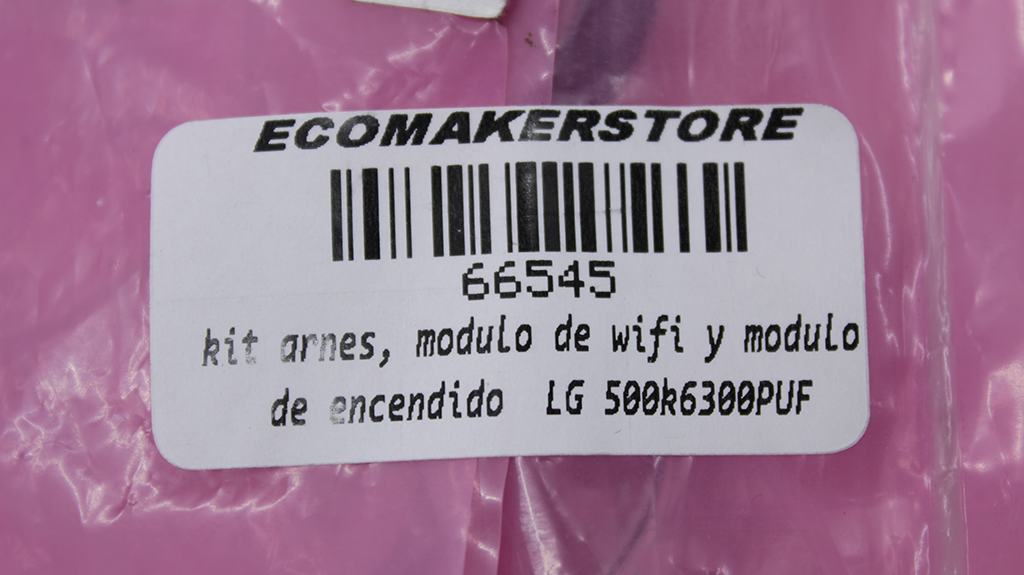 kit arnes, modulo de wifi y modulo de encendido LG 500k6300PUF