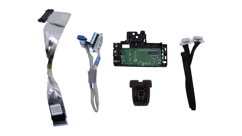 kit flexor, modulo wifi, boton de encendido/sensor ir LG 60UM7200PUA