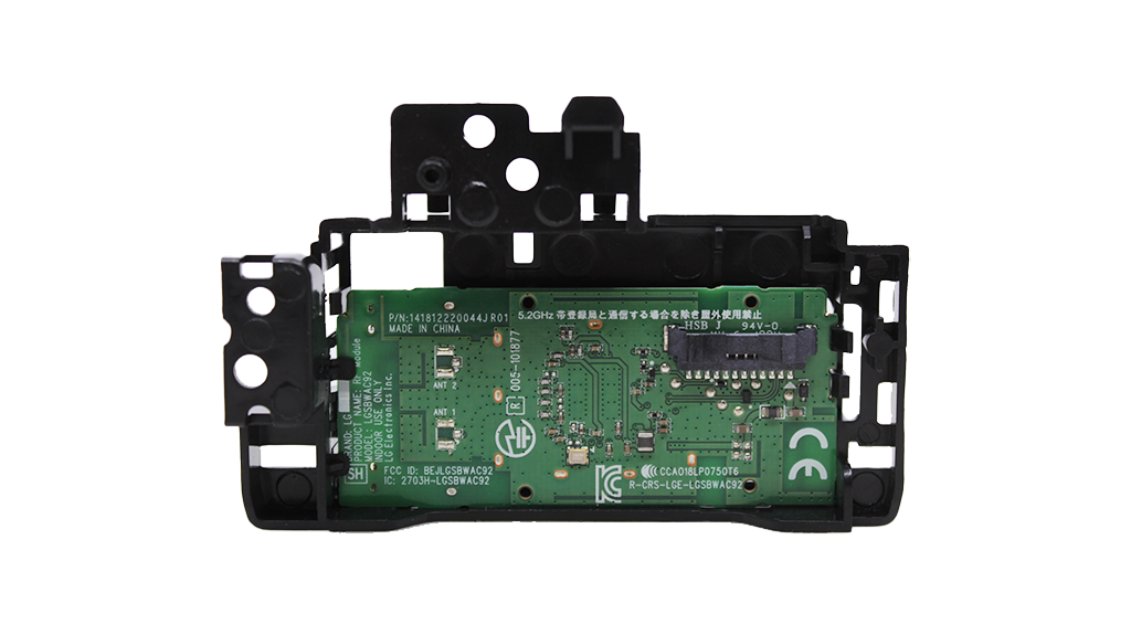 kit flexor, modulo wifi, boton de encendido/sensor ir LG 60UM7200PUA