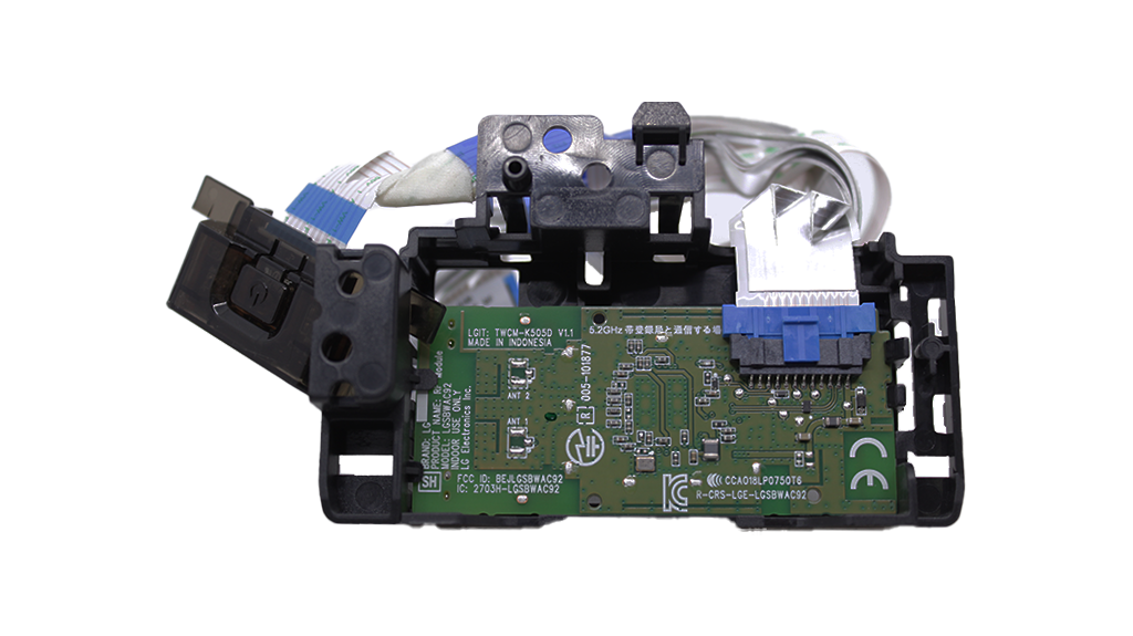 Módulo wifi / modulo de encendido y cable de corriente LG 55UM7400PUA