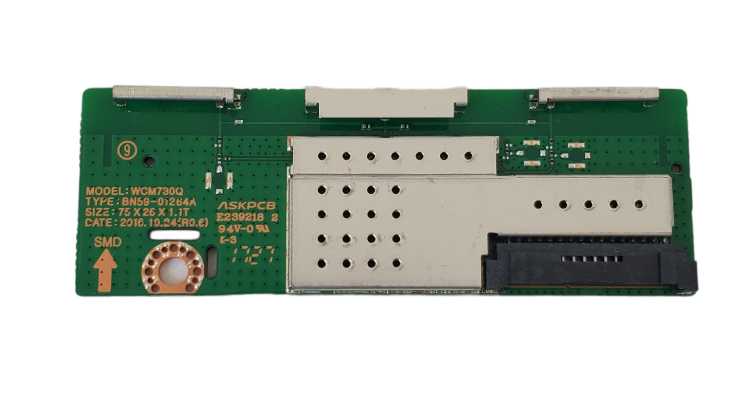 kit Flex, modulo wifi, modulo de encendido y cables de corriente Samsung UN82MU7050F