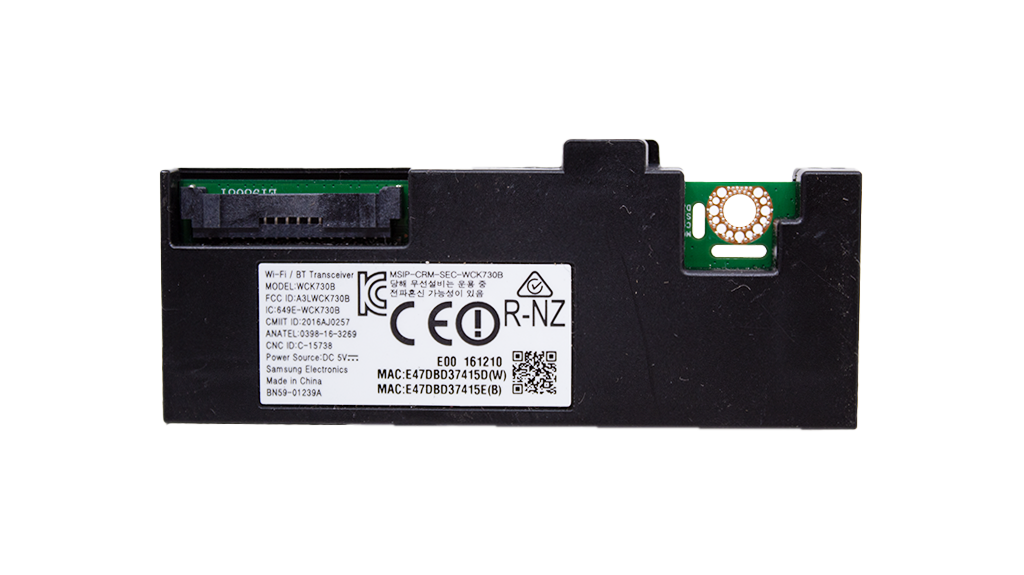 sensor infrarrojo y cables de corriente Samsung UN78K5900F