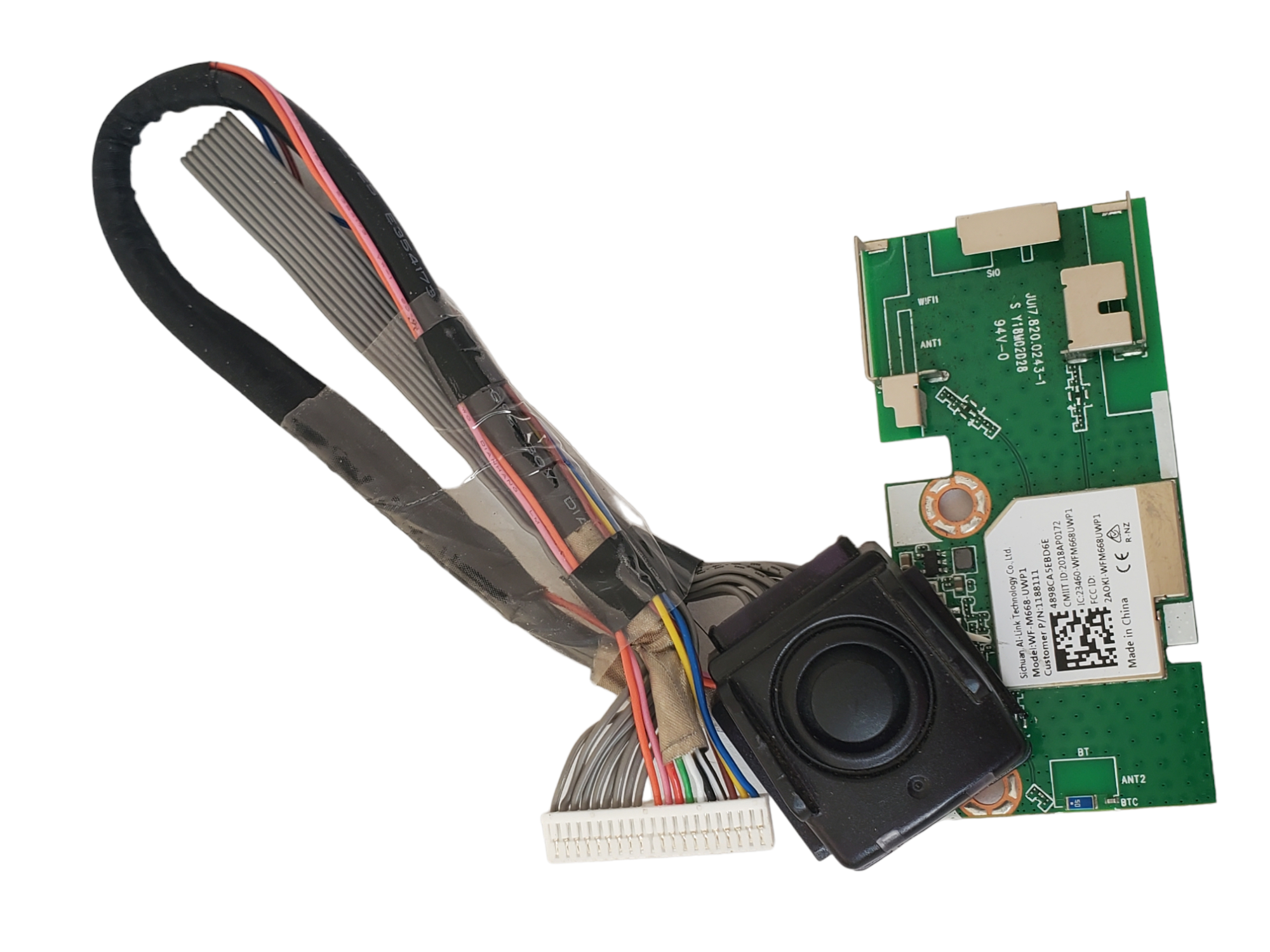 kit flexor, cables de alimentación, modulo wifi y modulo de encendido Hisense 50H8E