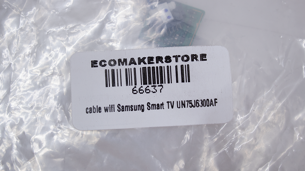 cable wifi Samsung Smart TV UN75J6300AF