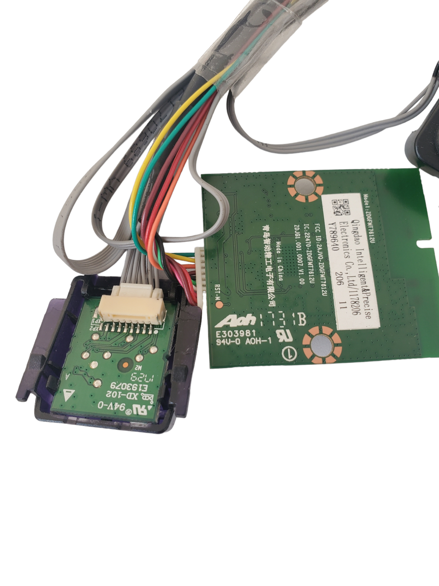 modulo de encendido/modulo wifi y sensor infrarrojo Sharp LC-55P6000U